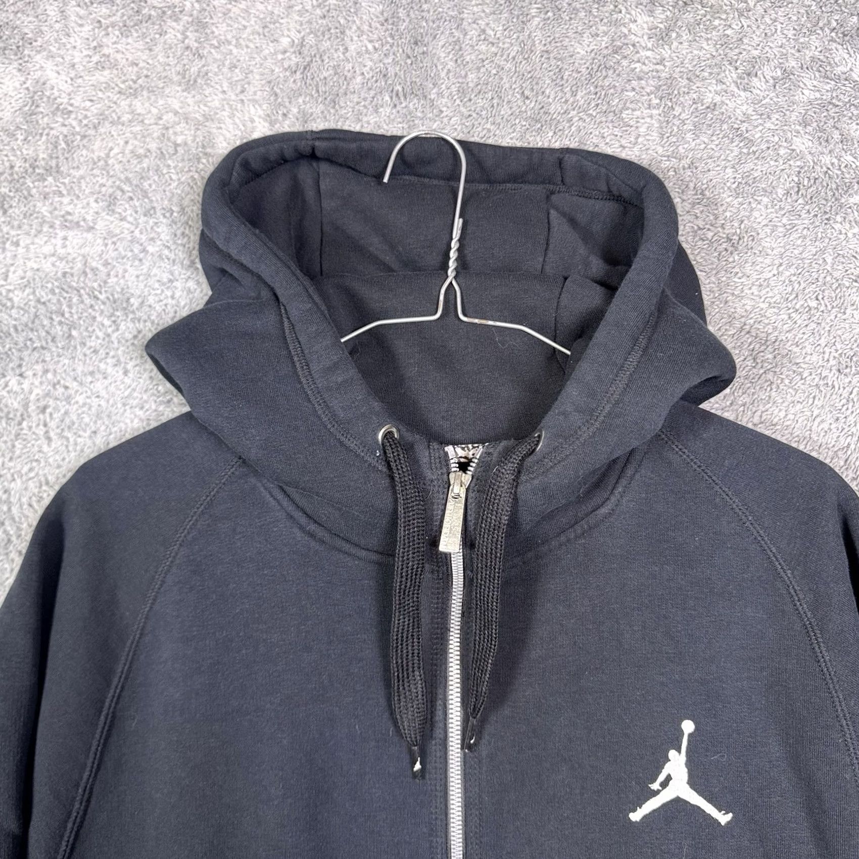 Jordan Brand Jordan Hoodie Mens M Full Zip Fleece Sweatshirt Jacket Jumpman Air Basketball Size US M / EU 48-50 / 2 - 3 Thumbnail