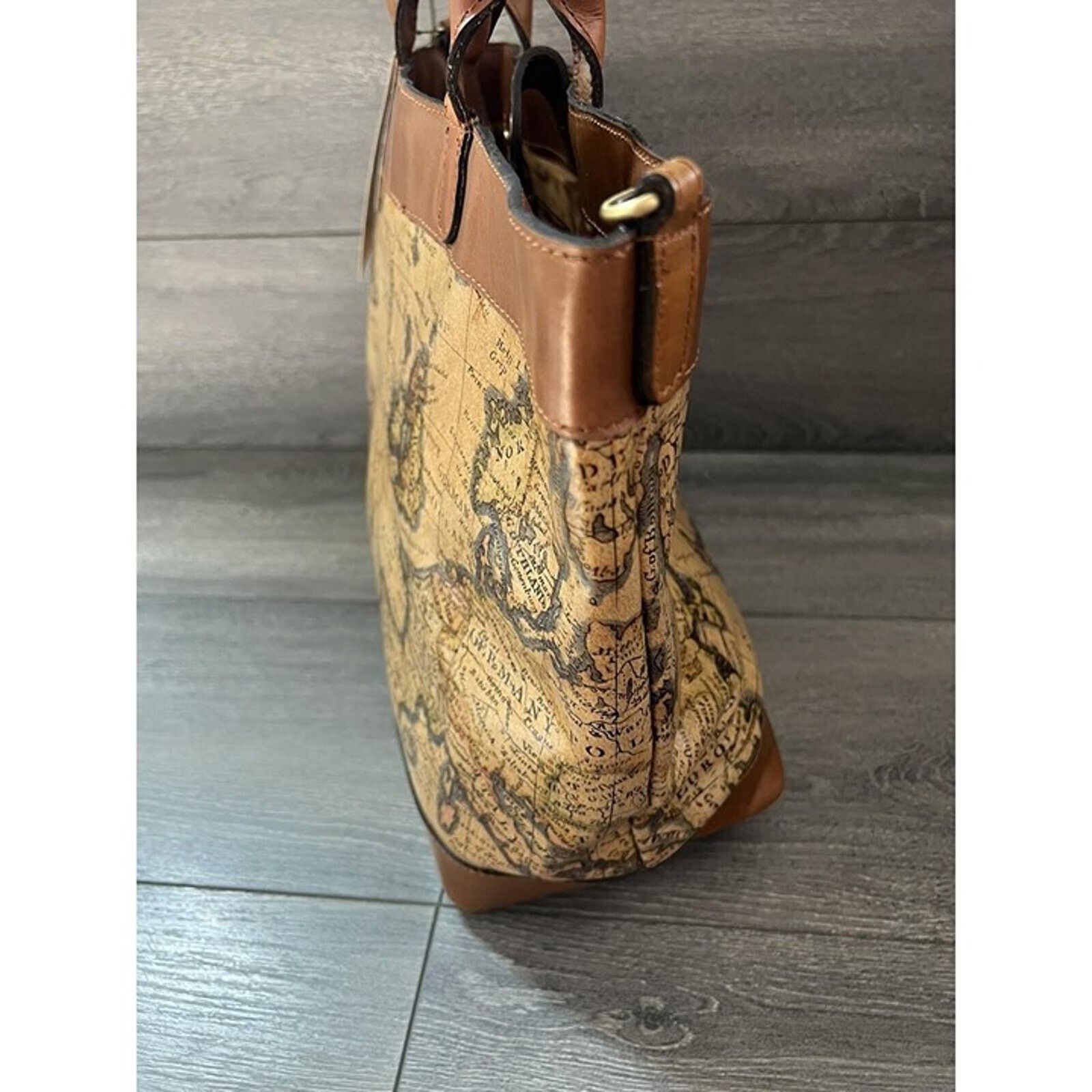 Patricia Nash Patricia Nash Mallory Convertible Leather tote European Map Size ONE SIZE - 3 Thumbnail