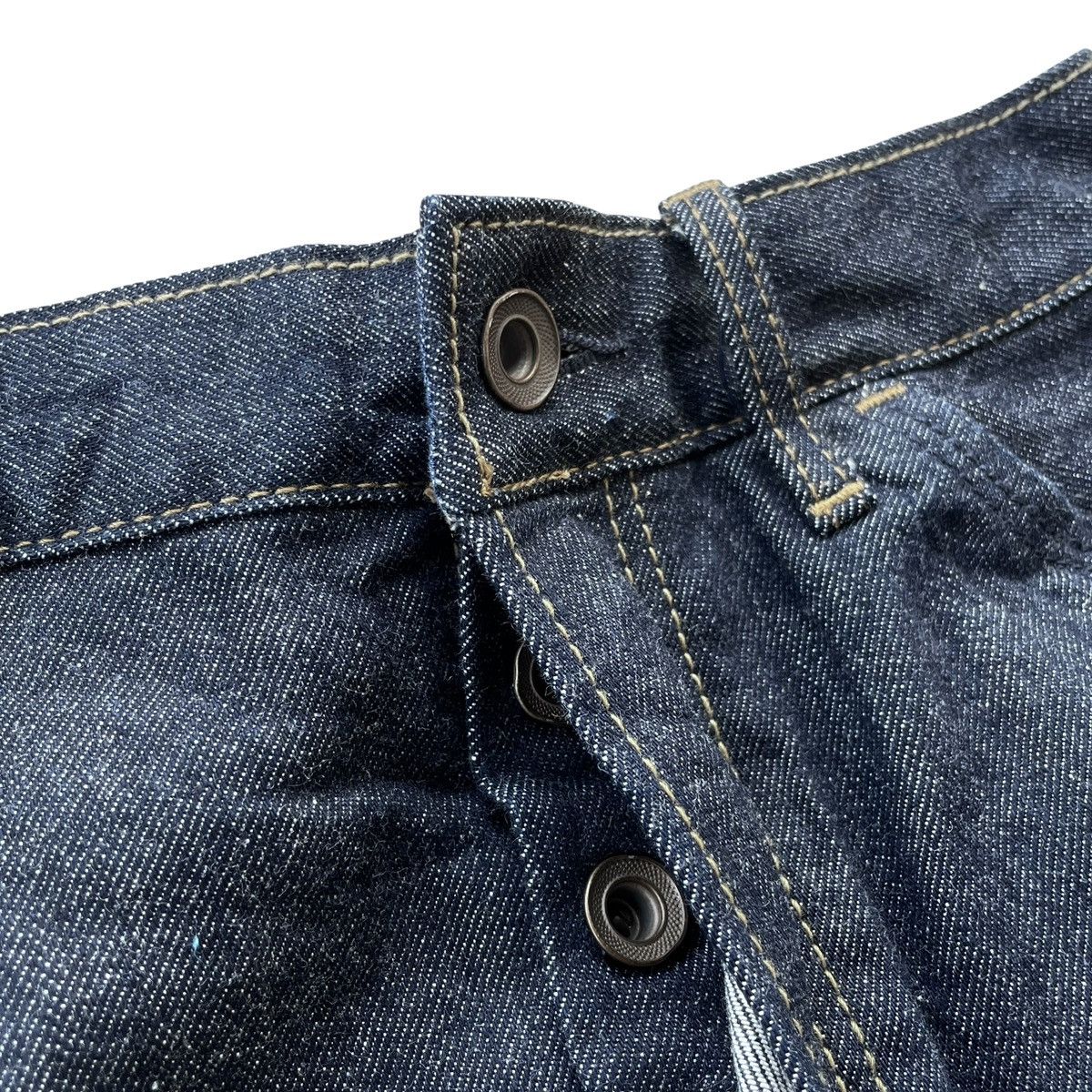 GOA Goa Nimes Japan Selvedge Denim Mid Length Skirt Size 27" / US 4 / IT 40 - 5 Thumbnail