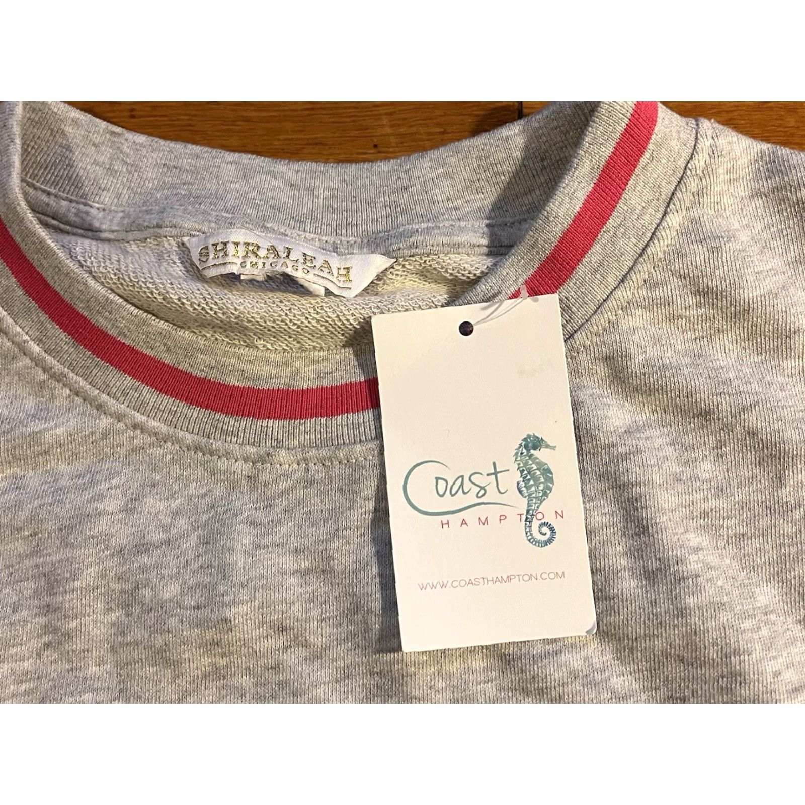 Vintage Shiraleah Pickleballer Sweatshirt Women's XL Gray Graphic Print Pullover Regular Fit Activewear Sports - Run & Jog - 100% Cotton Size XL / US 12-14 / IT 48-50 - 4 Thumbnail