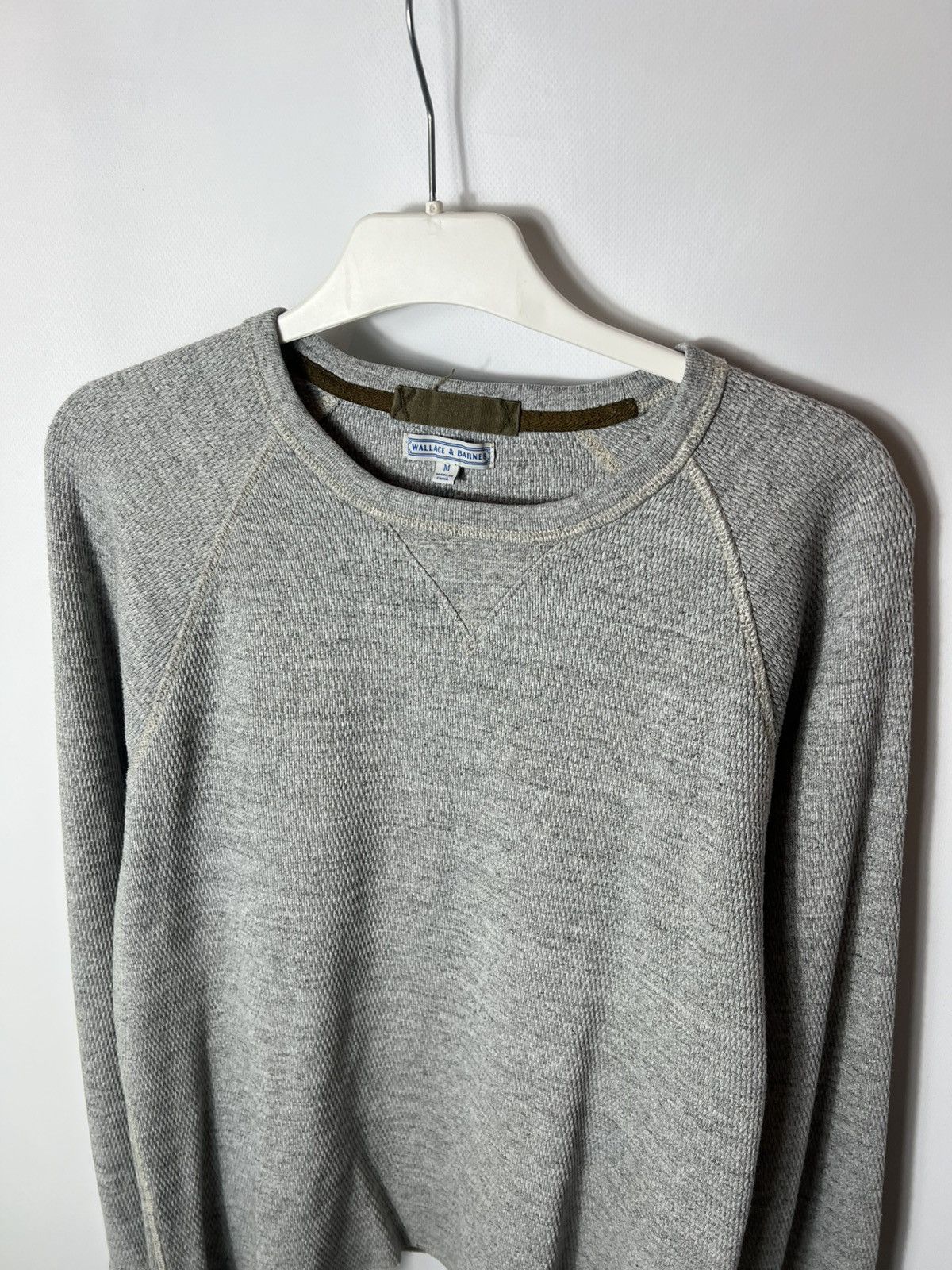 Wallace & Barnes Vintage streetwear J crew Wallace & Barnes Gray Sweatshirt Size US M / EU 48-50 / 2 - 2 Thumbnail