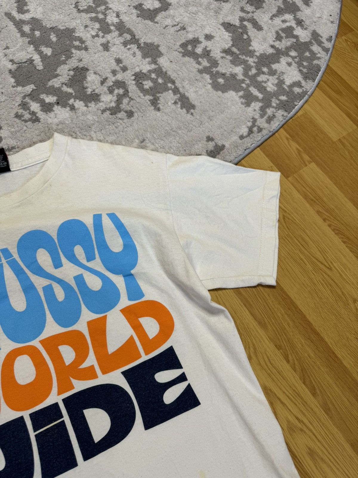 Stussy × Vintage Vintage Stussy Gear World Tribe Skull Tee Size US M / EU 48-50 / 2 - 11 Thumbnail