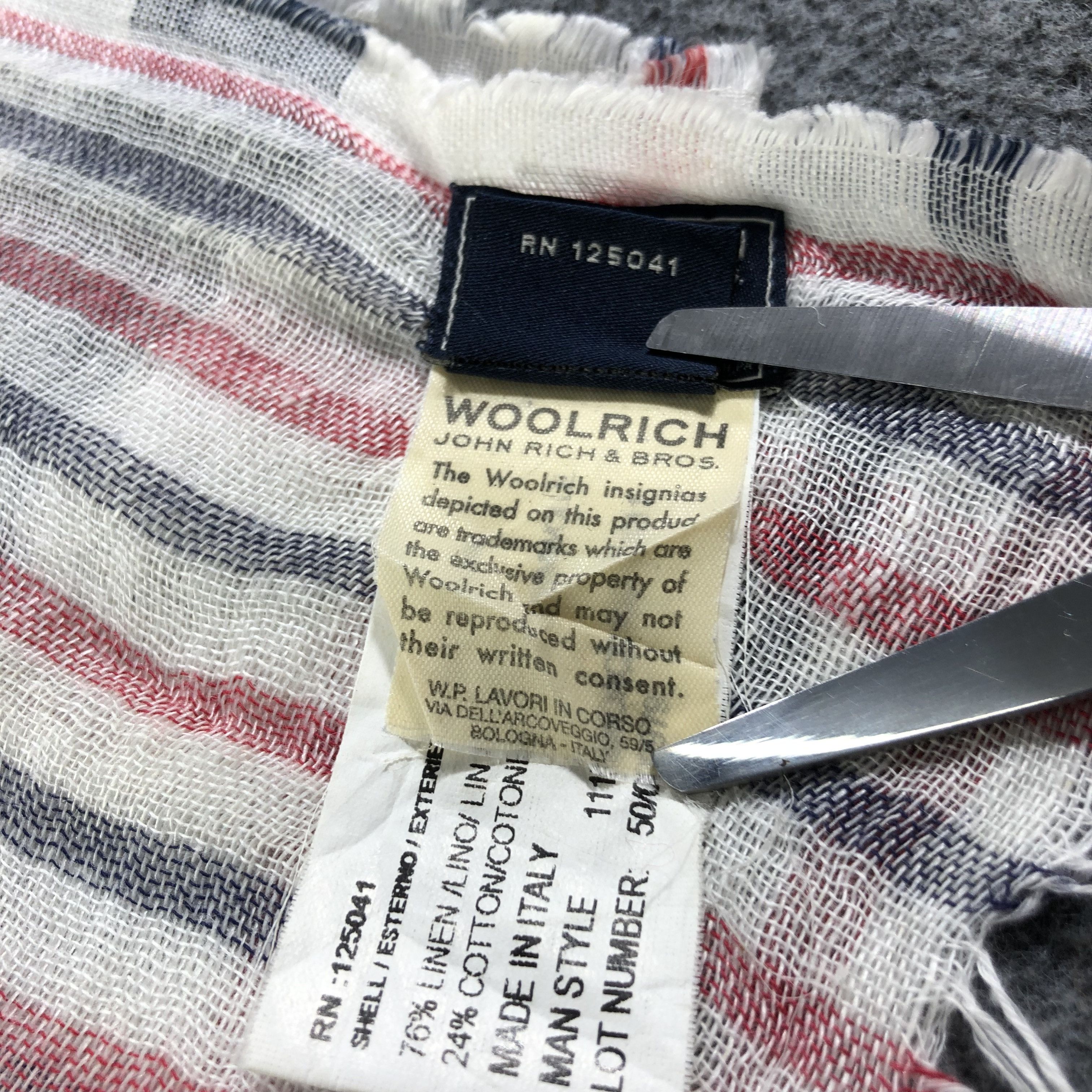 Woolrich Woolen Mills Woolrich Scarf Muffler Shawl Wrap V1212 Size ONE SIZE - 6 Thumbnail