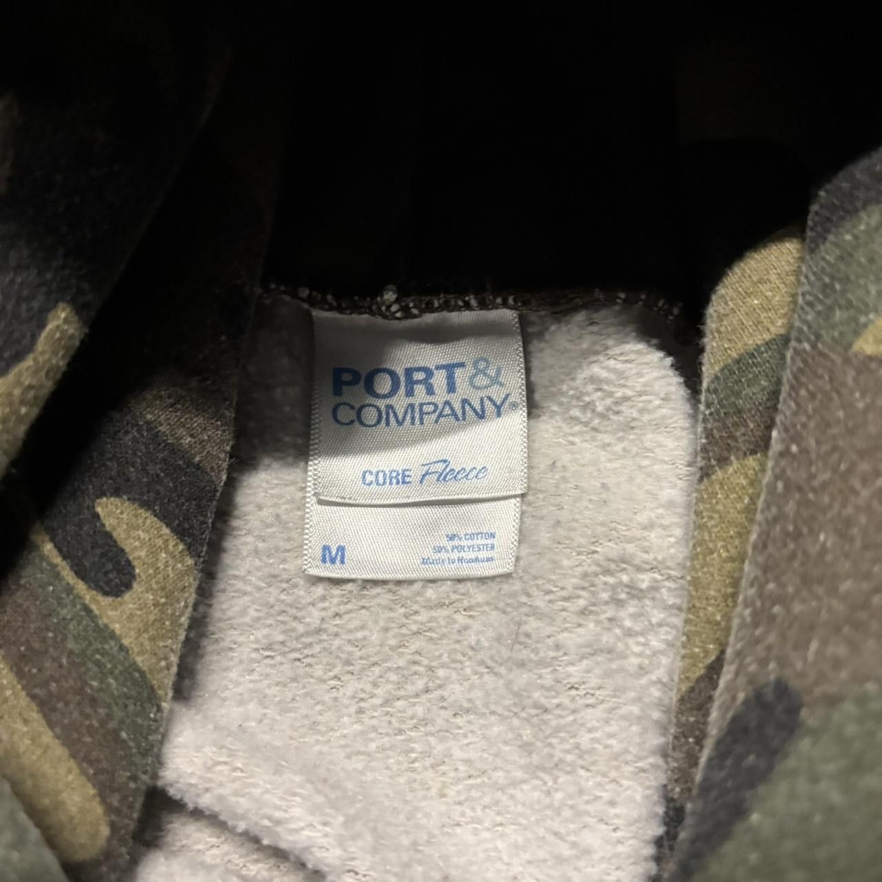 Japanese Brand × Vintage Crazy Vintage Y2K/2000s Grunge Camo Streetwear Skater Style Hoodie! Size US M / EU 48-50 / 2 - 6 Thumbnail