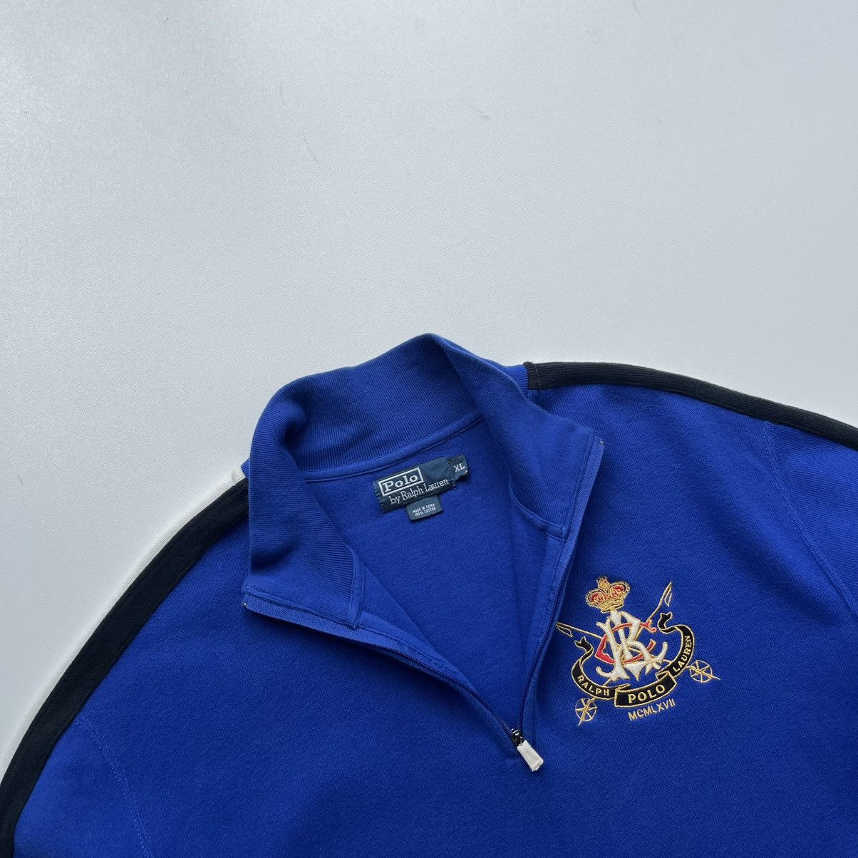 Polo Ralph Lauren × Ralph Lauren × Vintage Polo by Ralph Lauren MCMLXVI Vintage Pocket Half Zip Sweater Size US XL / EU 56 / 4 - 5 Thumbnail