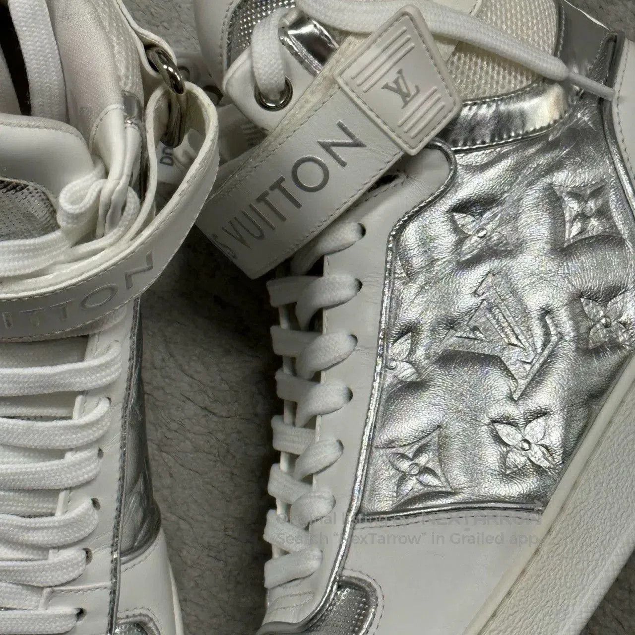 Louis Vuitton louis vuitton high-top sneakers, size 36. Size US 6 / EU 39 - 3 Thumbnail