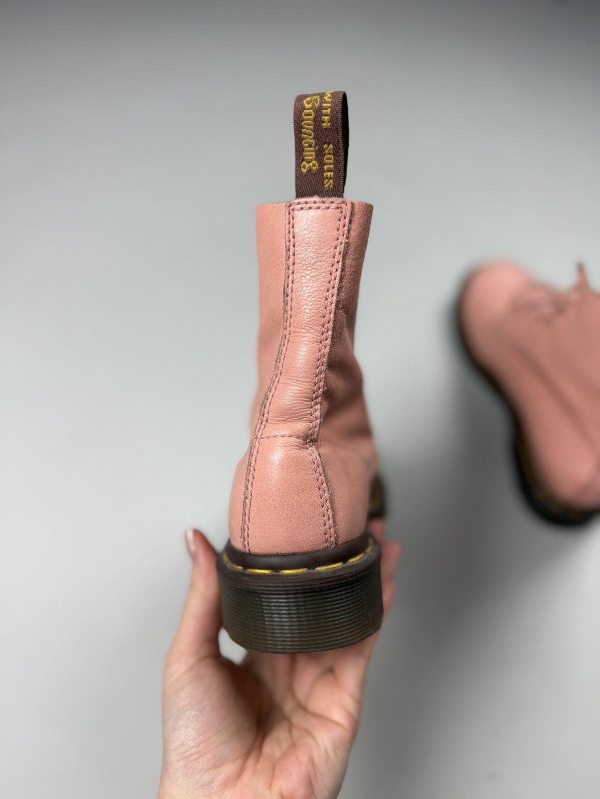 Dr. Martens 1460 Pascal Ladies Leather Combat Boots Shoes