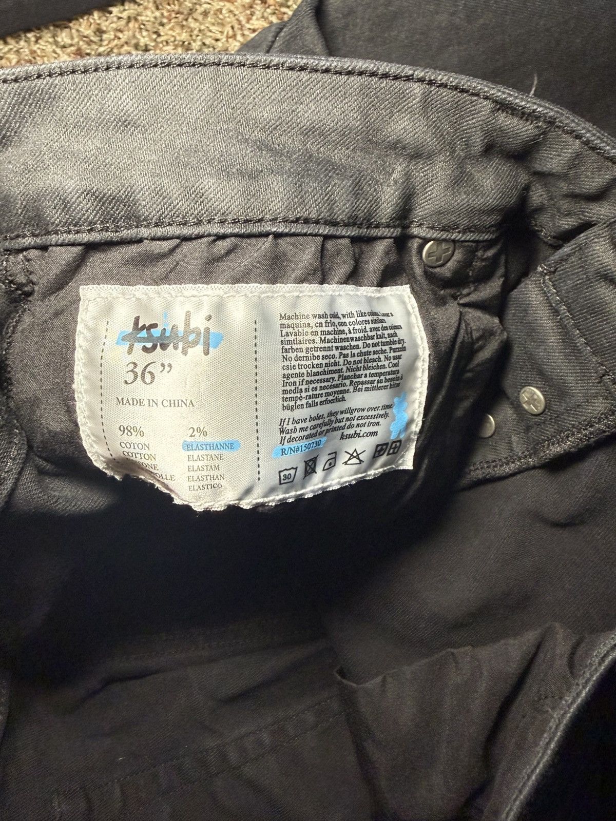 Ksubi Ksubi skinny wax jeans Size US 36 / EU 52 - 3 Thumbnail