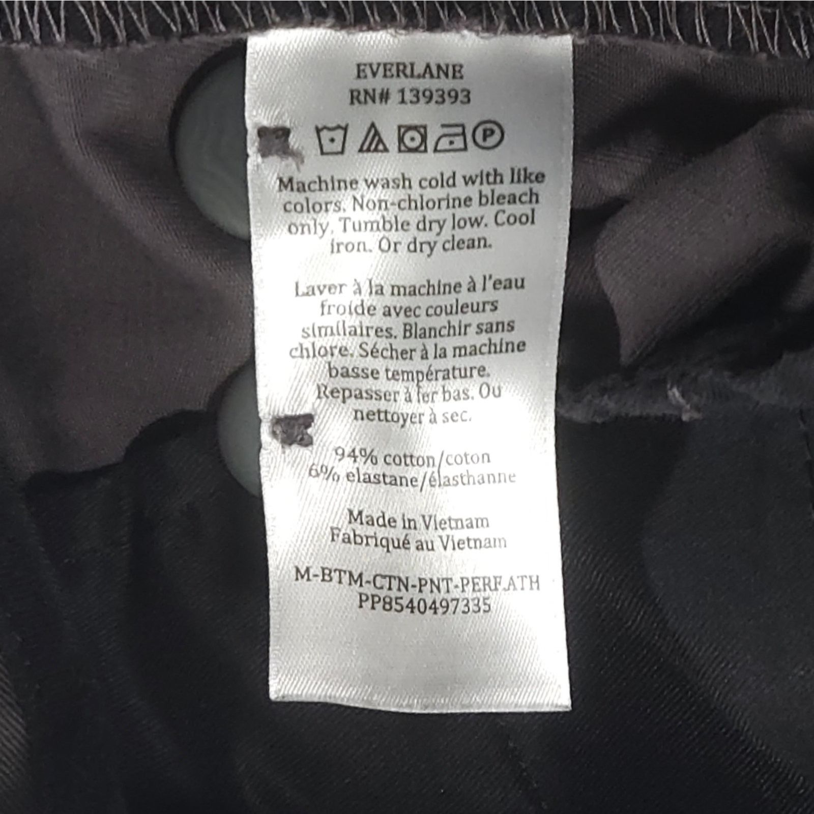 Everlane Everlane Uniform Performance Chino Athletic Gray 35x31 Size US 35 - 5 Thumbnail