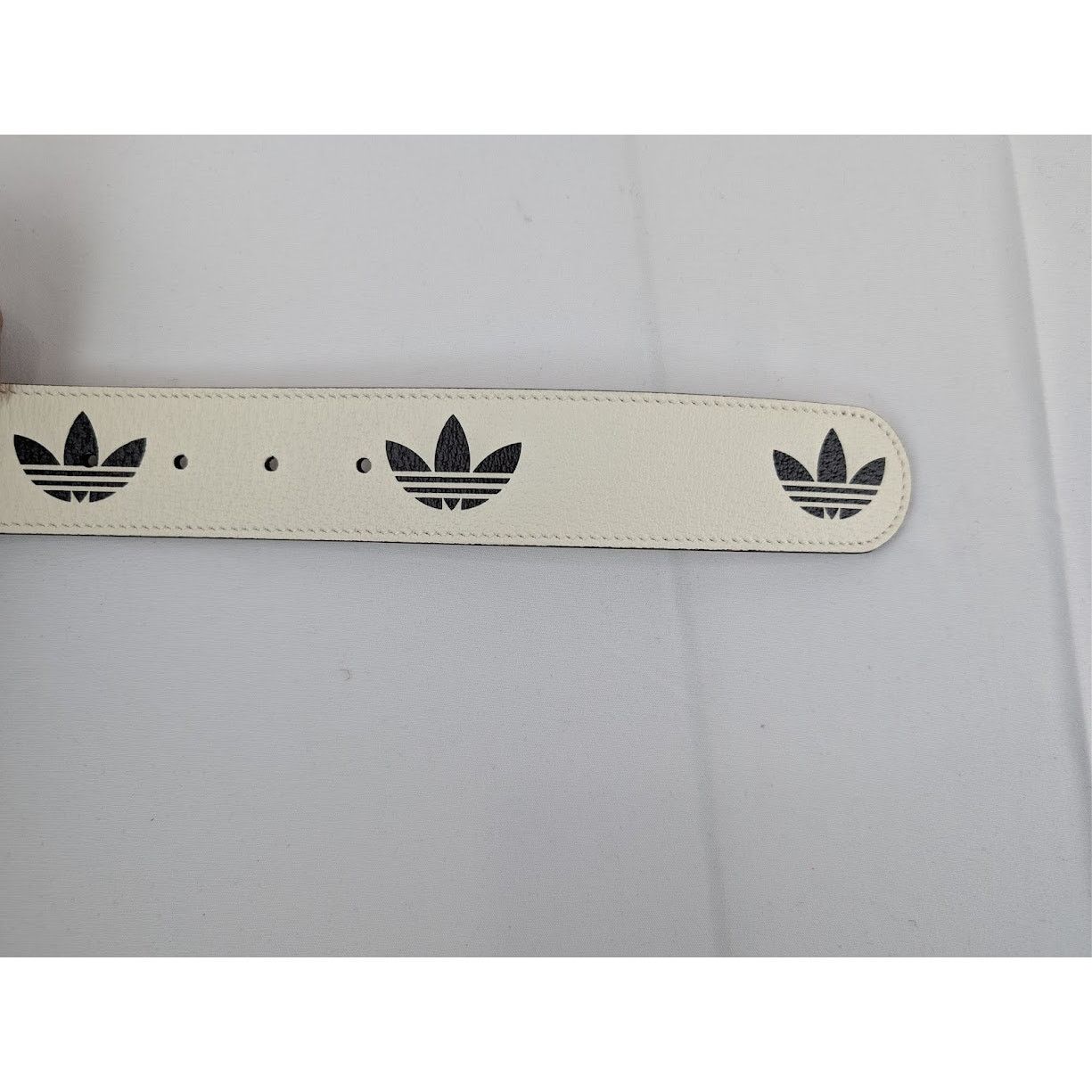 Adidas × Gucci o1rshd1 Size: 75 / M Belt W.40 GG Mar in Cream Size 30 - 8 Thumbnail