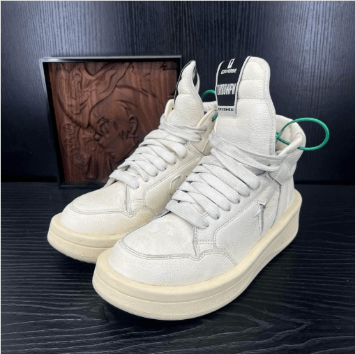 Rick Owens Rick Owens mid-top basketball shoes Size US 7.5 / EU 40-41 - 1 Thumbnail