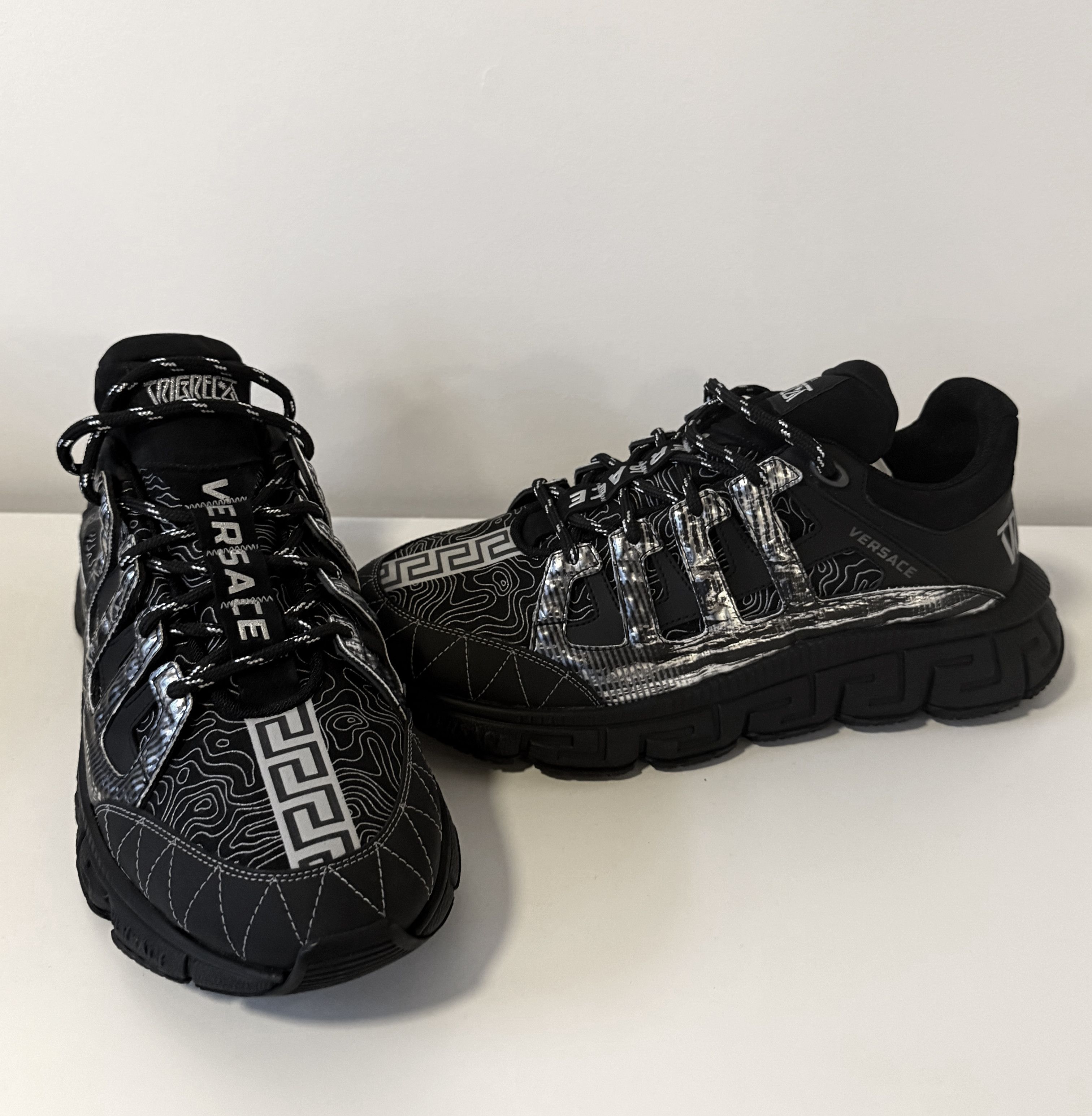 Versace Trigreca Sneakers Size US 12 / EU 45 - 3 Thumbnail