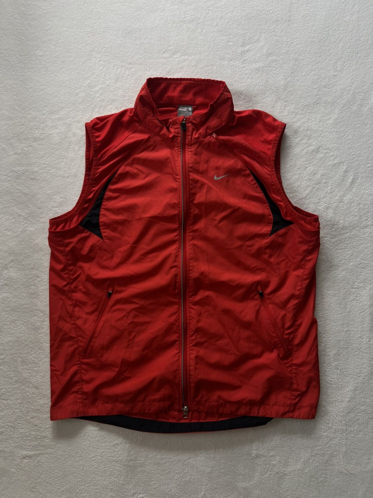 Nike 🥊 NIKE RARE TRANSFORMER VEST + TRACK JACKET Y2K 90’s SWOOSH Size US XL / EU 56 / 4 - 3 Thumbnail