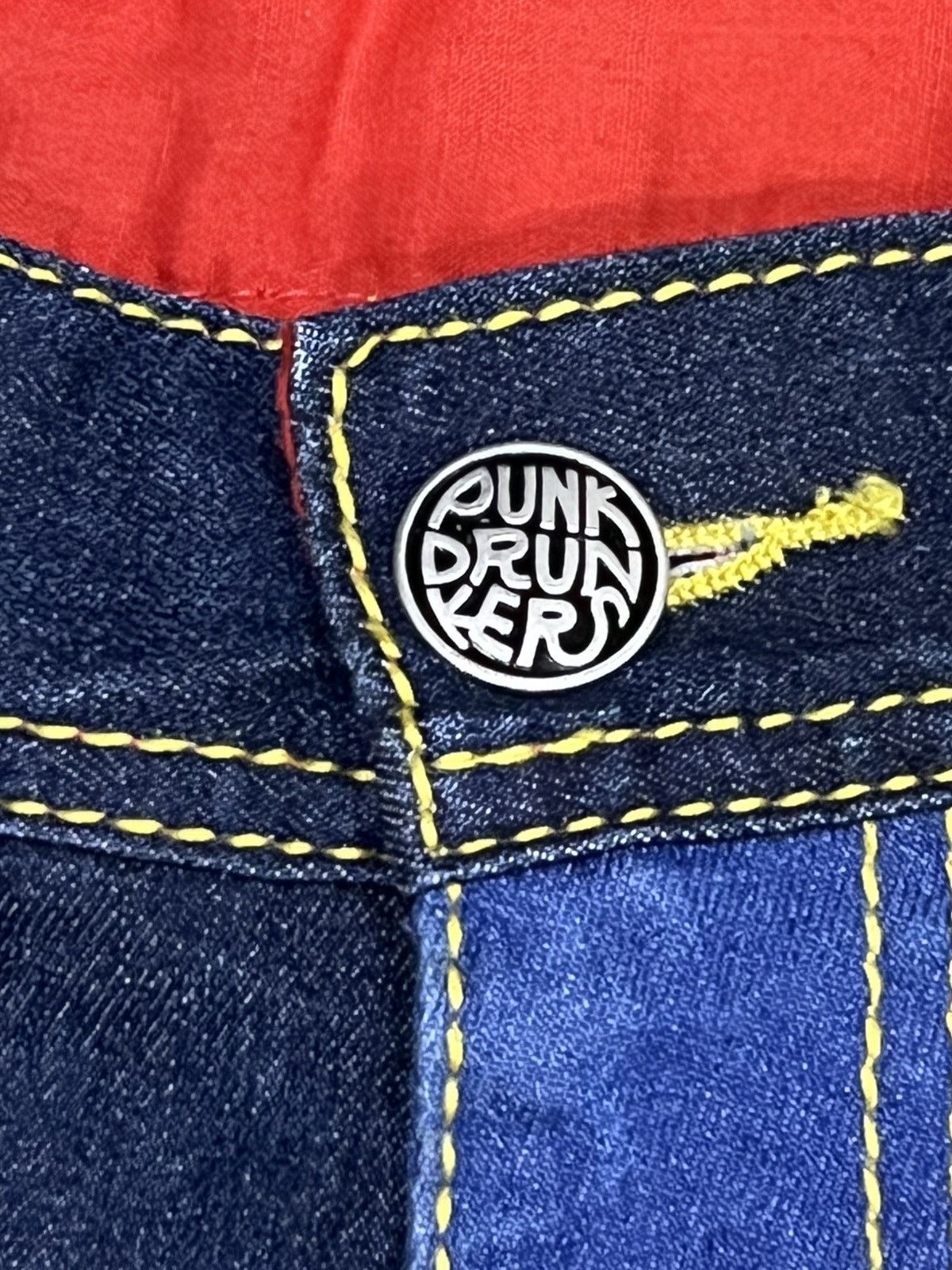 DrunknMunky PUNK DRUNKERS Revolution x Che Guevara Parody Hybrid Shorts Size US 31 - 11 Thumbnail