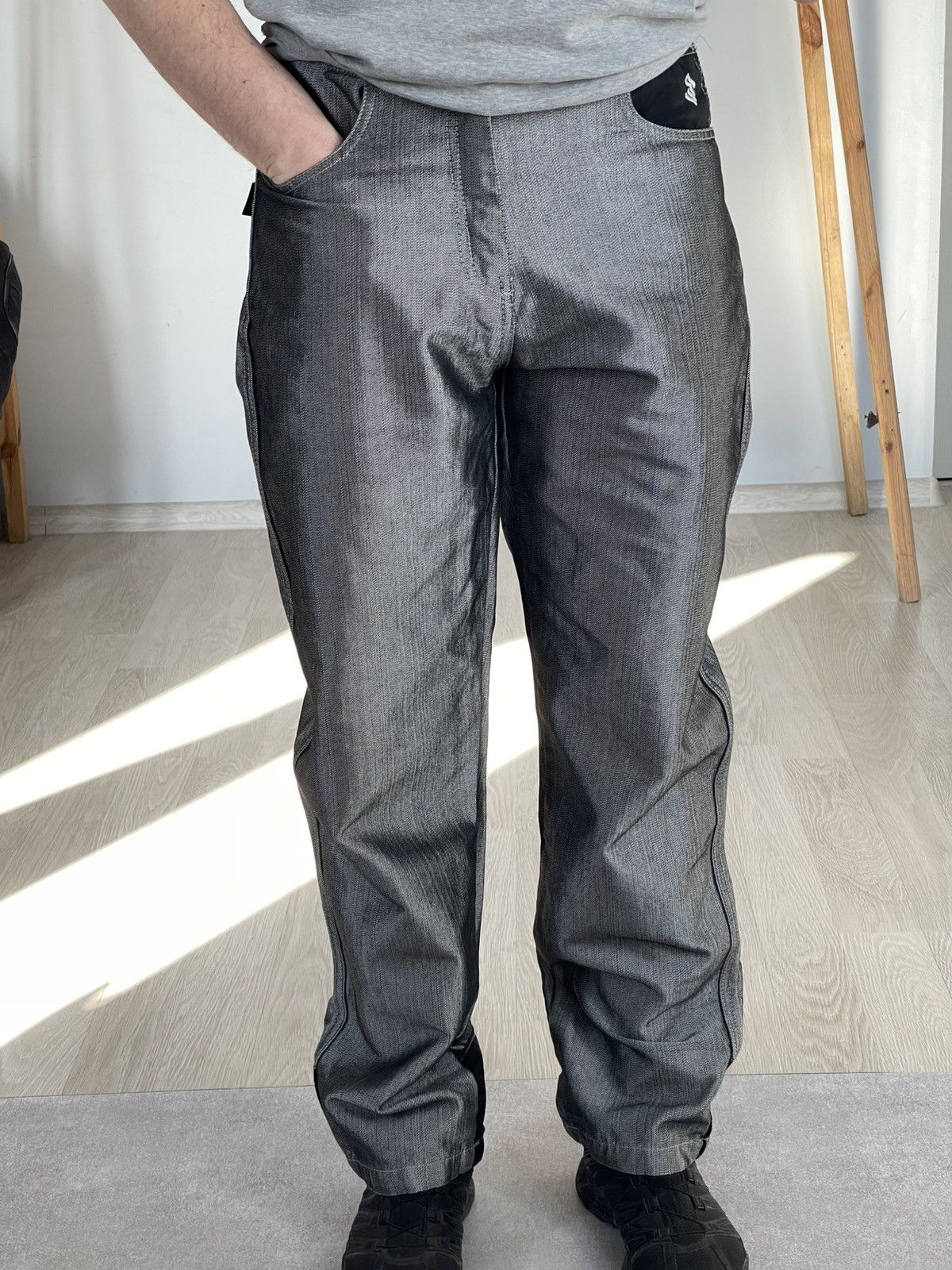 Rocawear Crazy Vintage Y2k ROCAWEAR Metalic Hip Hop 90's Pants Jeans Size US 30 / EU 46 - 4 Thumbnail