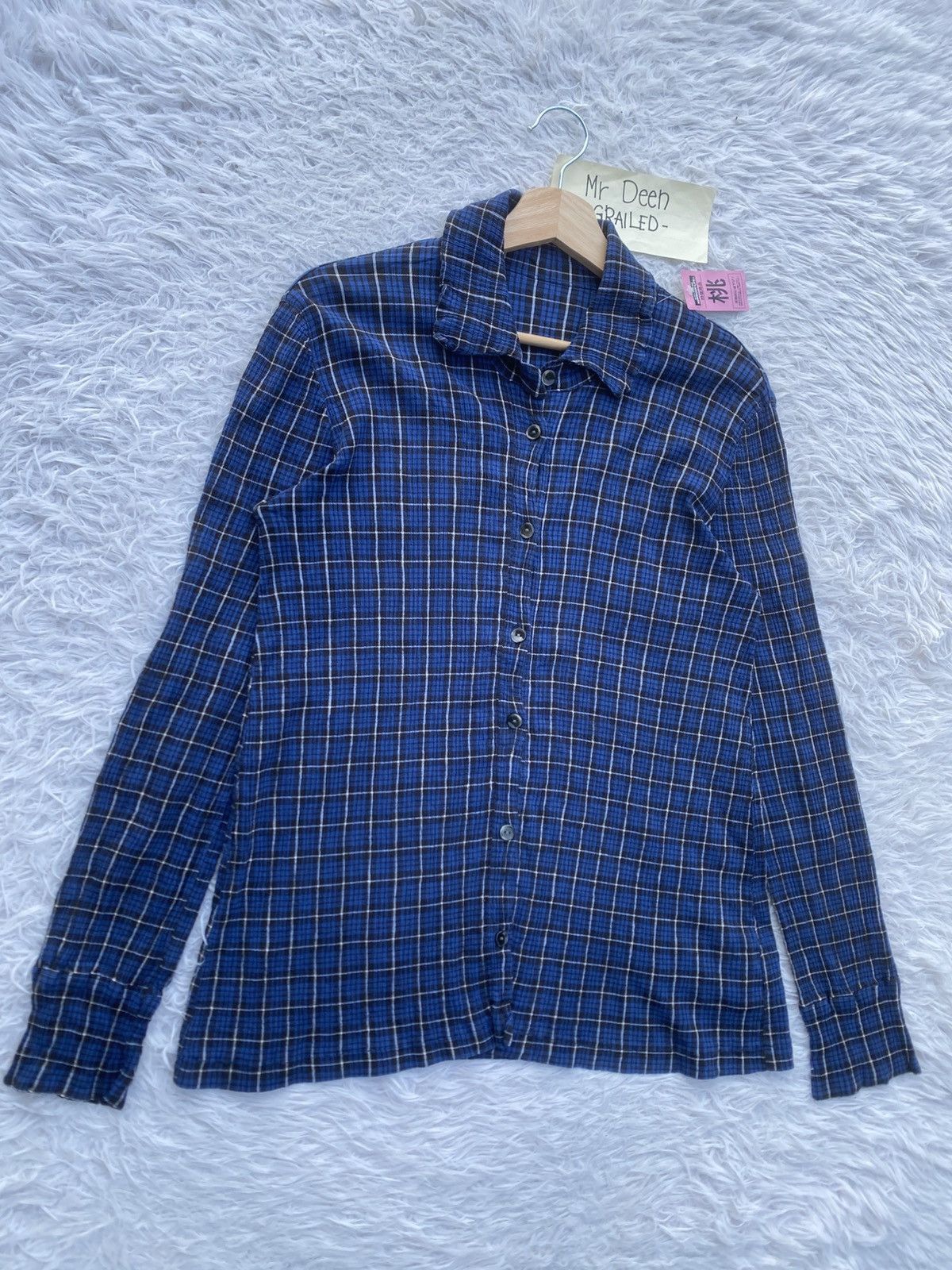 Tsumori Chisato Rare Vintage Tsumori Chisato by Issey Miyake Checkered Shirt Size US M / EU 48-50 / 2 - 2 Thumbnail