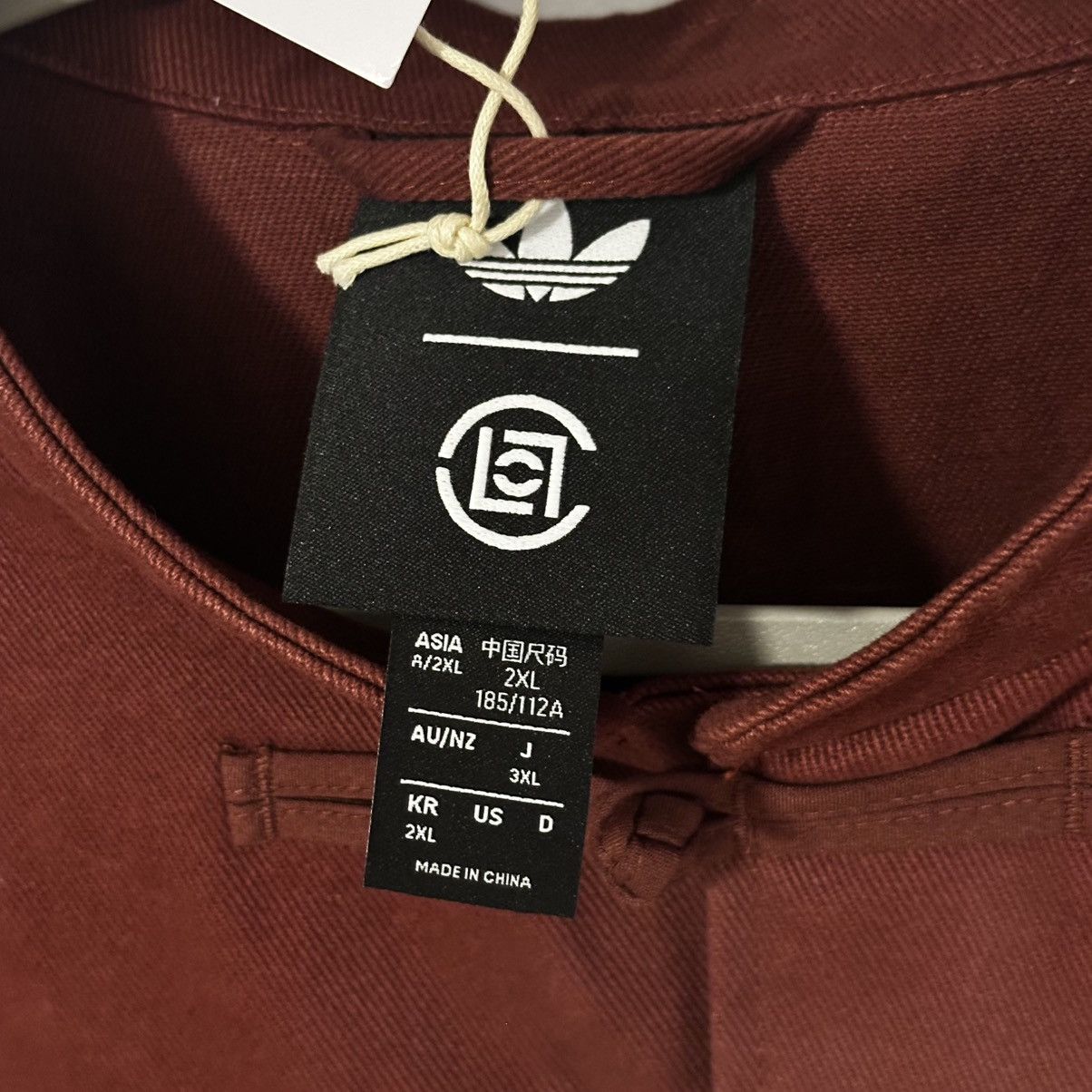 Adidas × CLOT Adidas Edison Chen CLOT Track Tang Jacket, A 2XL (US XL) Size US XL / EU 56 / 4 - 10 Thumbnail