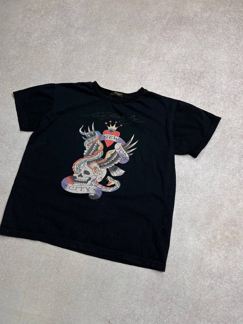 Ed Hardy Vintage Ed Hardy Y2K Tattoo T-shirt S Size US S / EU 44-46 / 1 - 2 Thumbnail