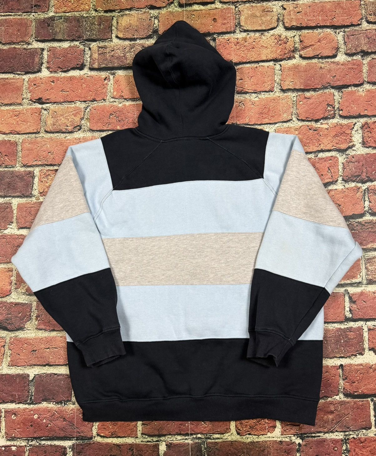 Southpole Vintage Southpole Zip-Up Hoodie Sweatshirt Blue Striped Y2K Size US XXL / EU 58 / 5 - 2 Thumbnail
