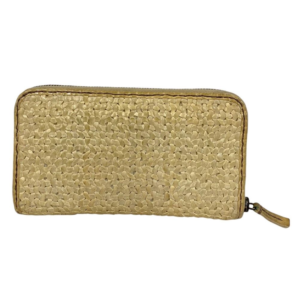 Other Other HENRY CUIR Mesh Leather Long Zip Wallet Leather Long Wallet DUTY FREE for USA Size ONE SIZE - 1 Thumbnail
