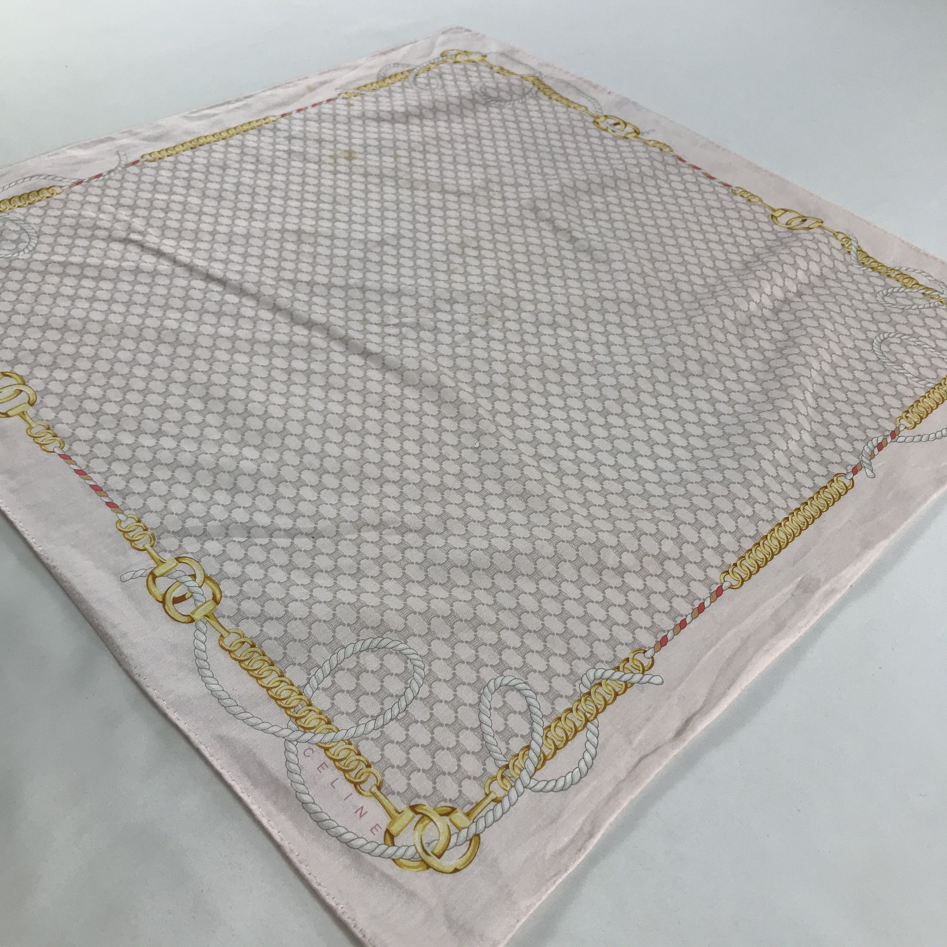 Celine × Vintage Celine Bandana / Handkerchief / Neckerchief - S1738 Size ONE SIZE - 2 Thumbnail
