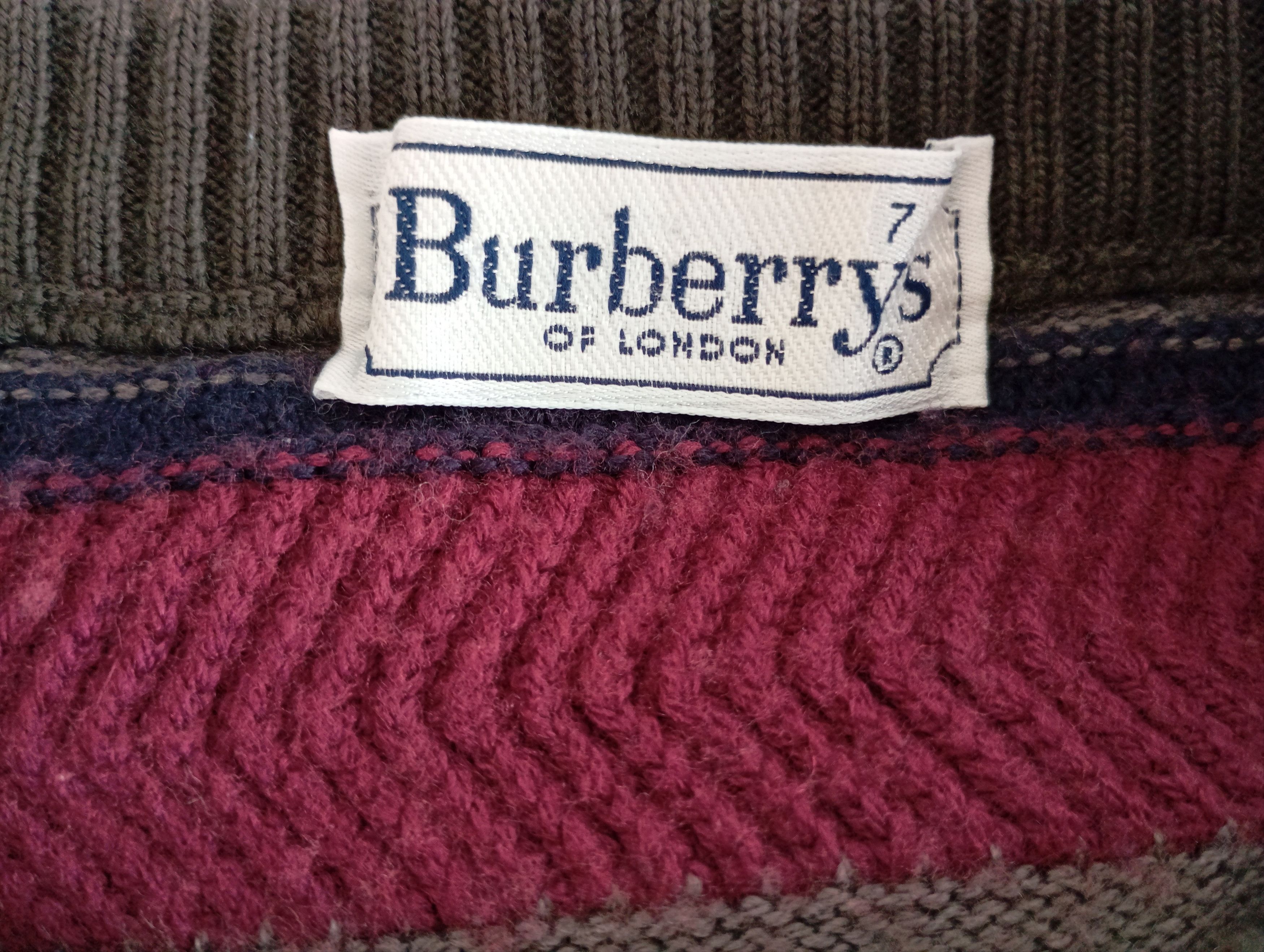 Burberry Vintage Burberry’s 90s vintage sweater wool Size US L / EU 52-54 / 3 - 11 Thumbnail