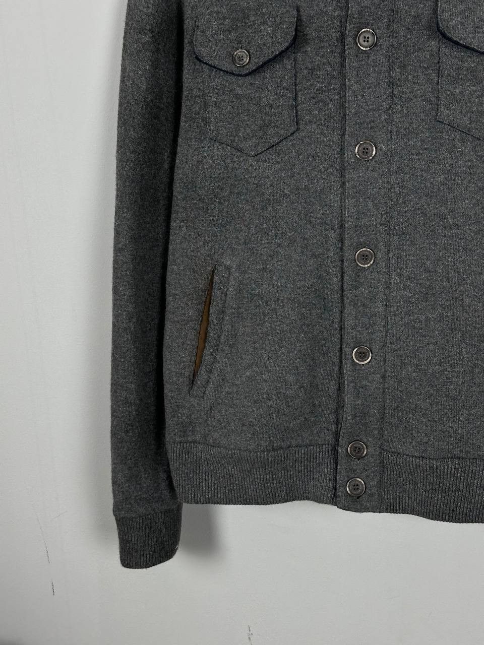 Woolrich Woolen Mills Woolrich Woolen Mills Grey Wool Multipocket Jacket Size US XXL / EU 58 / 5 - 4 Thumbnail