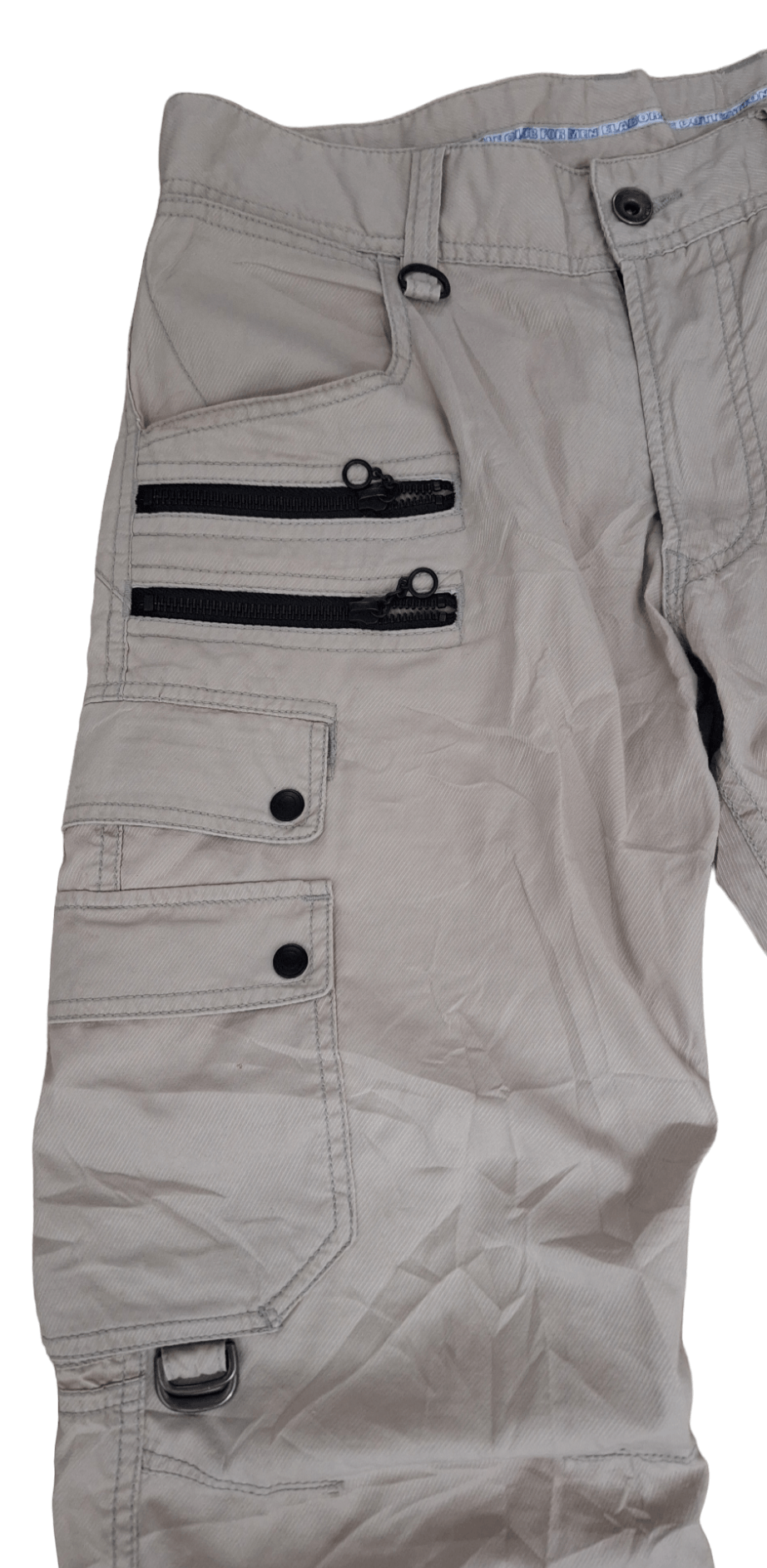 If Six Was Nine Rare Japanese Brand Nicol Club Tactical Multipocket Cargo Size US 31 - 7 Thumbnail