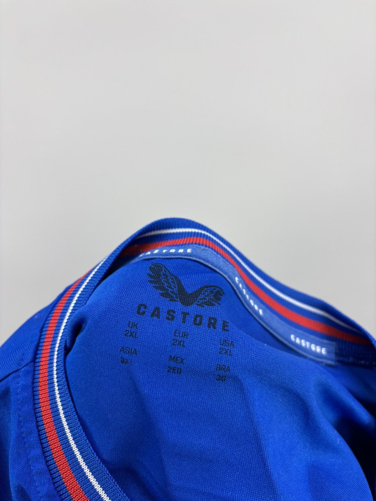 Designer Mens t shirt Castore Rangers Football Jersey Size XXL Size US XXL / EU 58 / 5 - 9 Thumbnail
