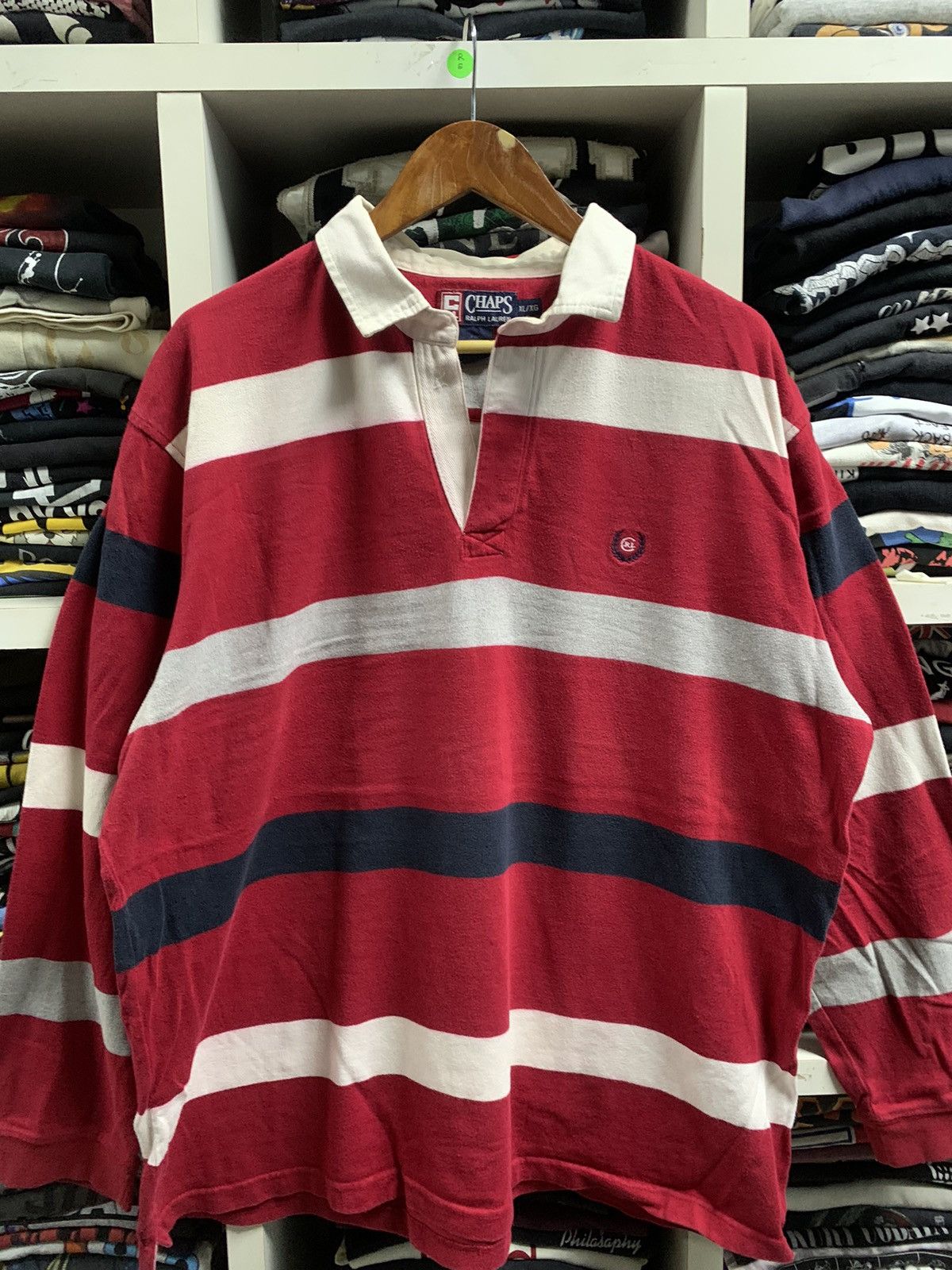 Chaps Ralph Lauren × Vintage Vintage Chaps Ralph Lauren shirt Size US XL / EU 56 / 4 - 2 Thumbnail