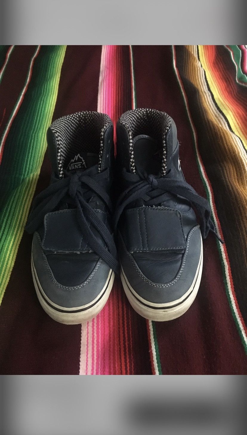 image of Supreme x Vans Mountain Edition Halfcab Shoes in Blue, Men's (Size 9.5)