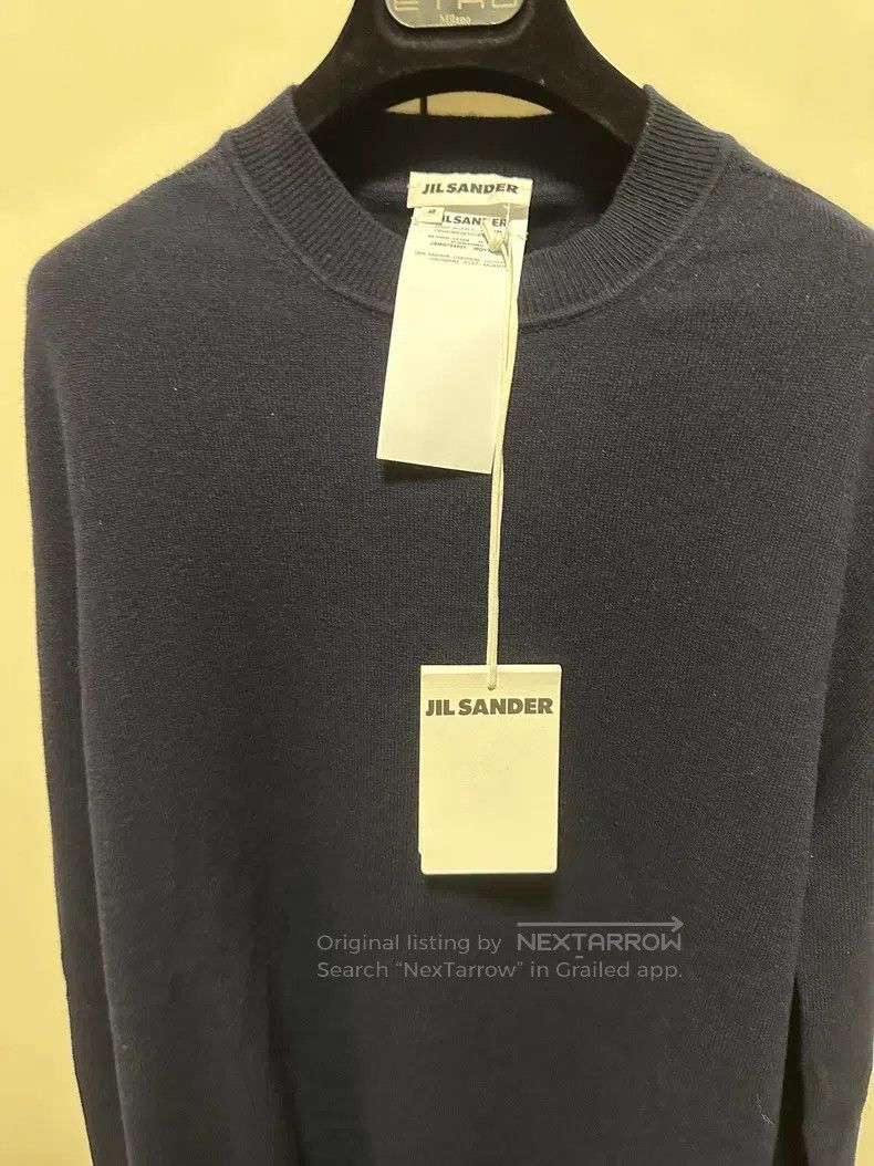 Other Jil Sander size 48 Classic navy blue cashmere sweater Size US M / EU 48-50 / 2 - 2 Thumbnail