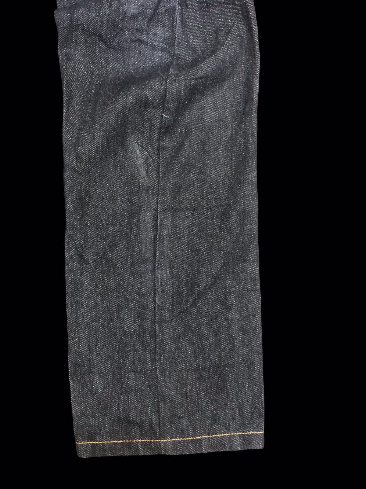 Japanese Brand × Seditionaries 💥DOUBLE WAIST💥RARE NYLAUS ZIPPER DOUBLE WAIST DENIM F430 Size US 32 / EU 48 - 8 Thumbnail