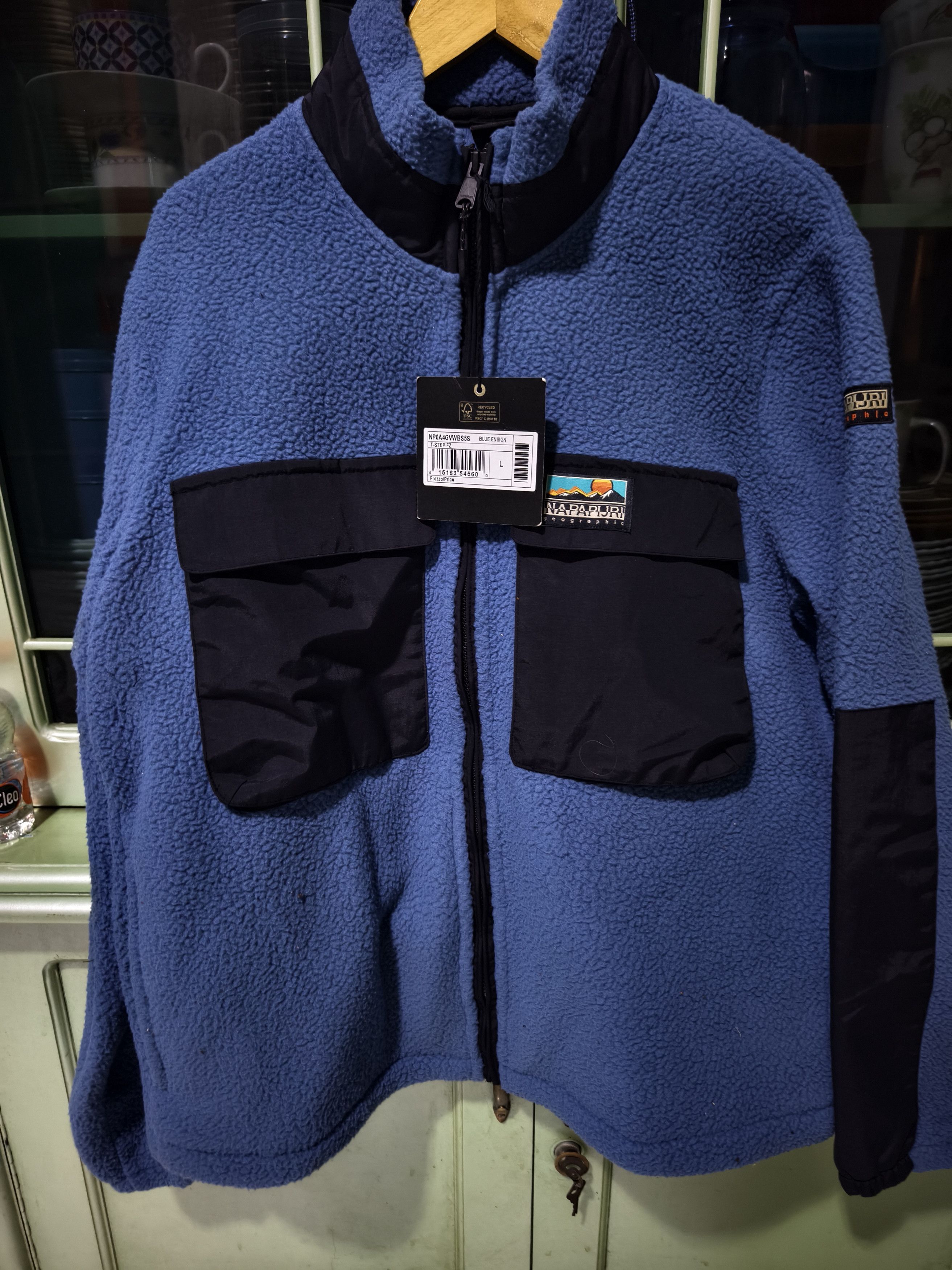Napapijri Napapijri mens rocky fleece full zip tracktop Size US XL / EU 56 / 4 - 1 Thumbnail