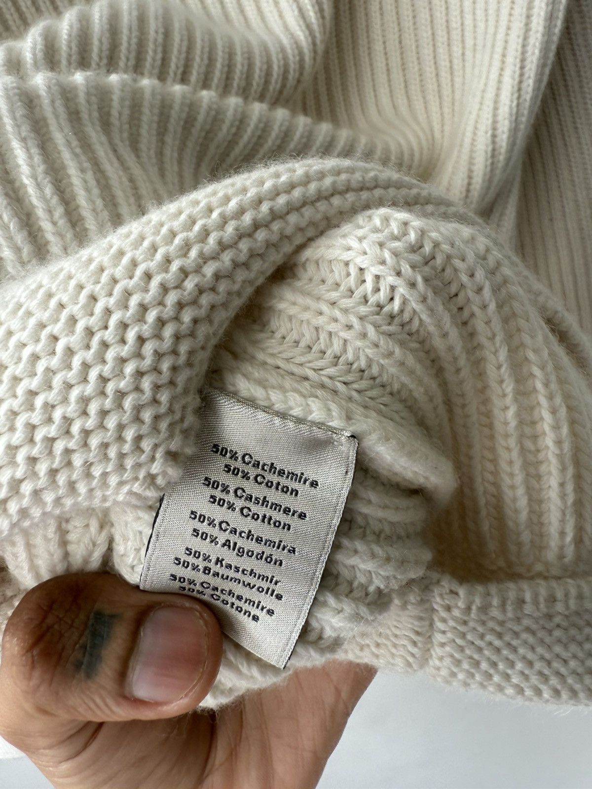 Hermes $3500 Hermes Runway Cashmere Sweater Size US L / EU 52-54 / 3 - 6 Thumbnail