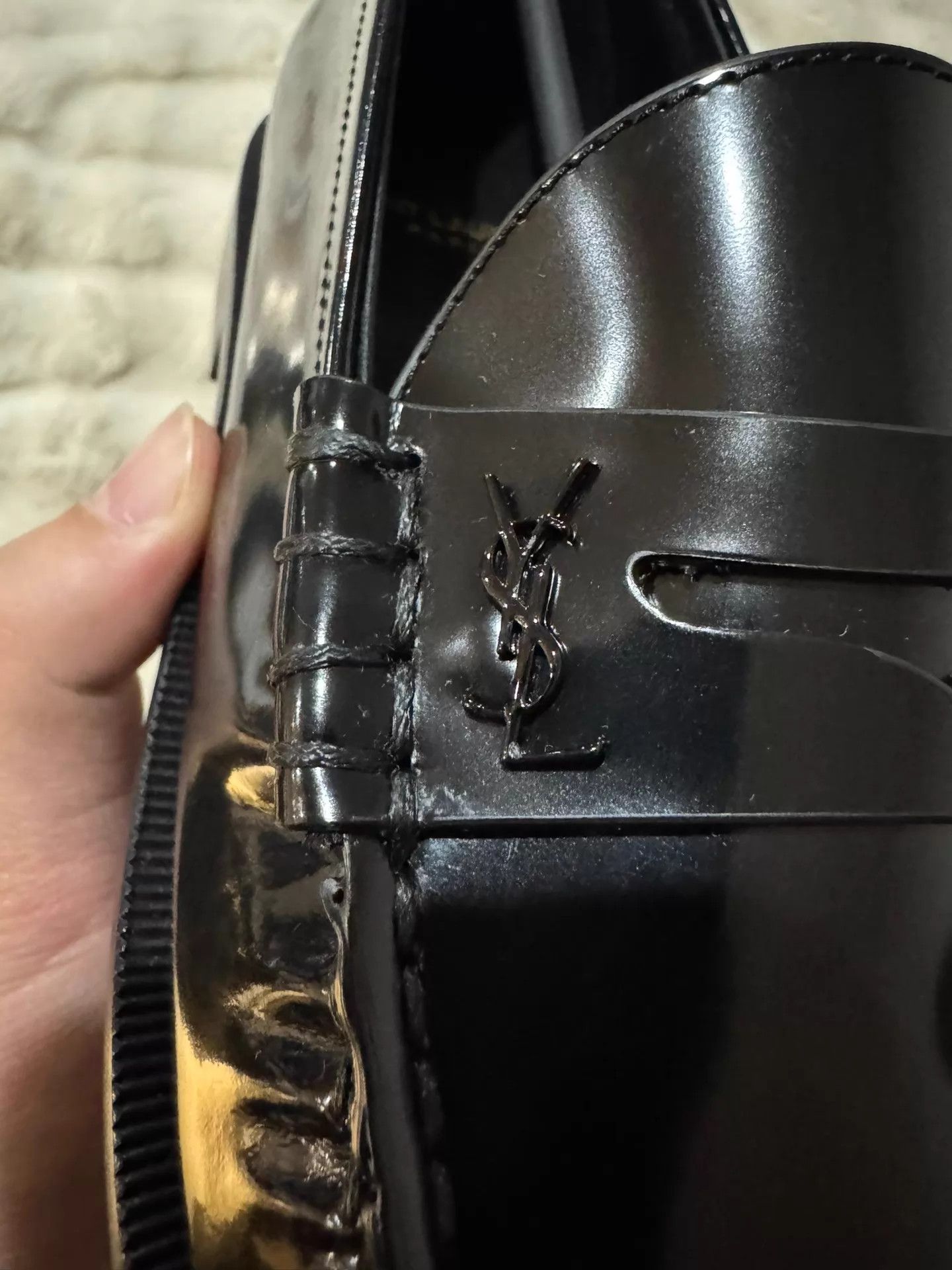 Saint Laurent Paris Women's Saint Laurent Classic Leather Loafers 37 New Size US 6.5 / IT 36.5 - 4 Thumbnail