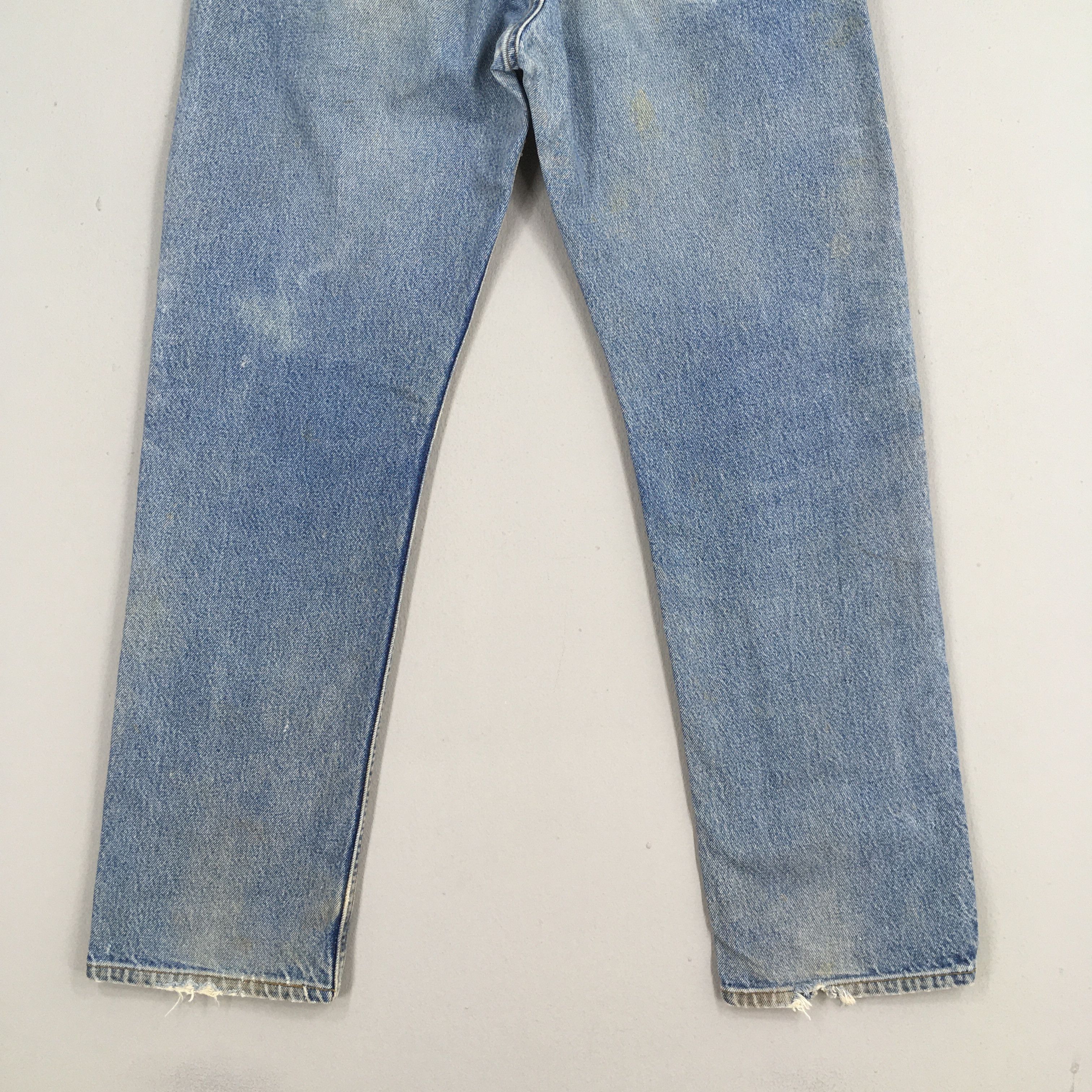 Levi's Size 32x31 Vintage 90s Levi's 505 Light Wash Jeans S397 Size US 32 / EU 48 - 9 Thumbnail