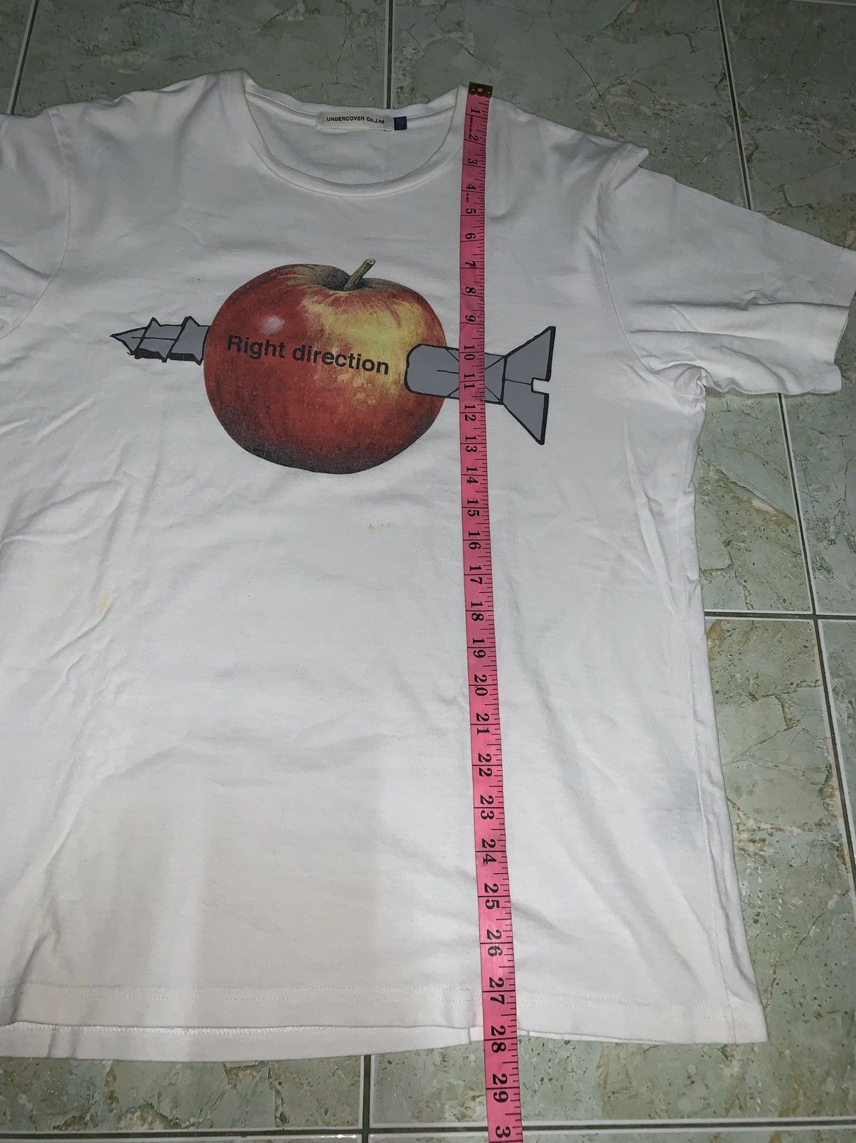 Undercover Undercover right direction tshirt Size US M / EU 48-50 / 2 - 9 Thumbnail