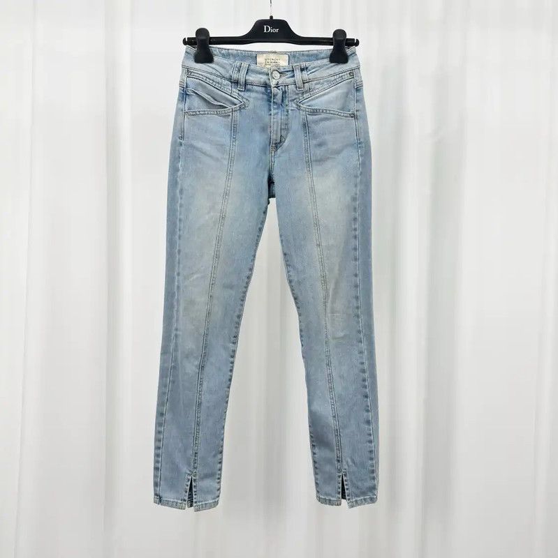 Givenchy Givenchy Blue Denim Logo Women's Jeans 0089 Size 23" - 1 Thumbnail