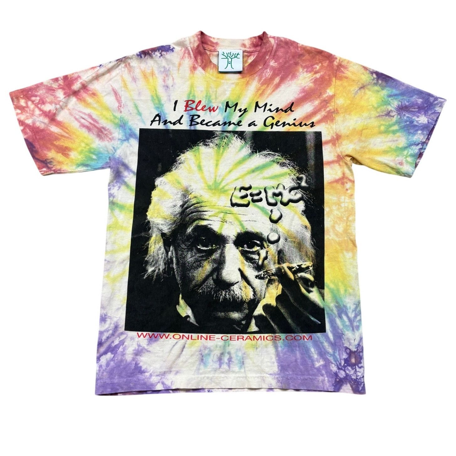 Rare Online Ceramics Play Highest Research Einstein Shirt S