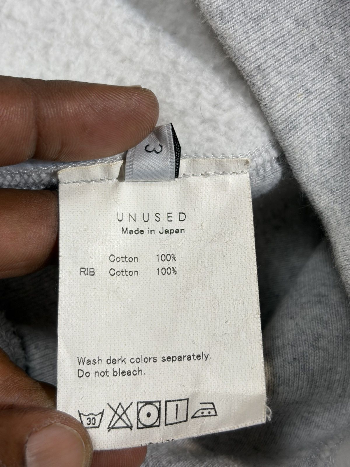 Unused UNUSED REFINEMENT GARMENTS GREY SWEATSHIRTS L-XL Size US XL / EU 56 / 4 - 4 Thumbnail