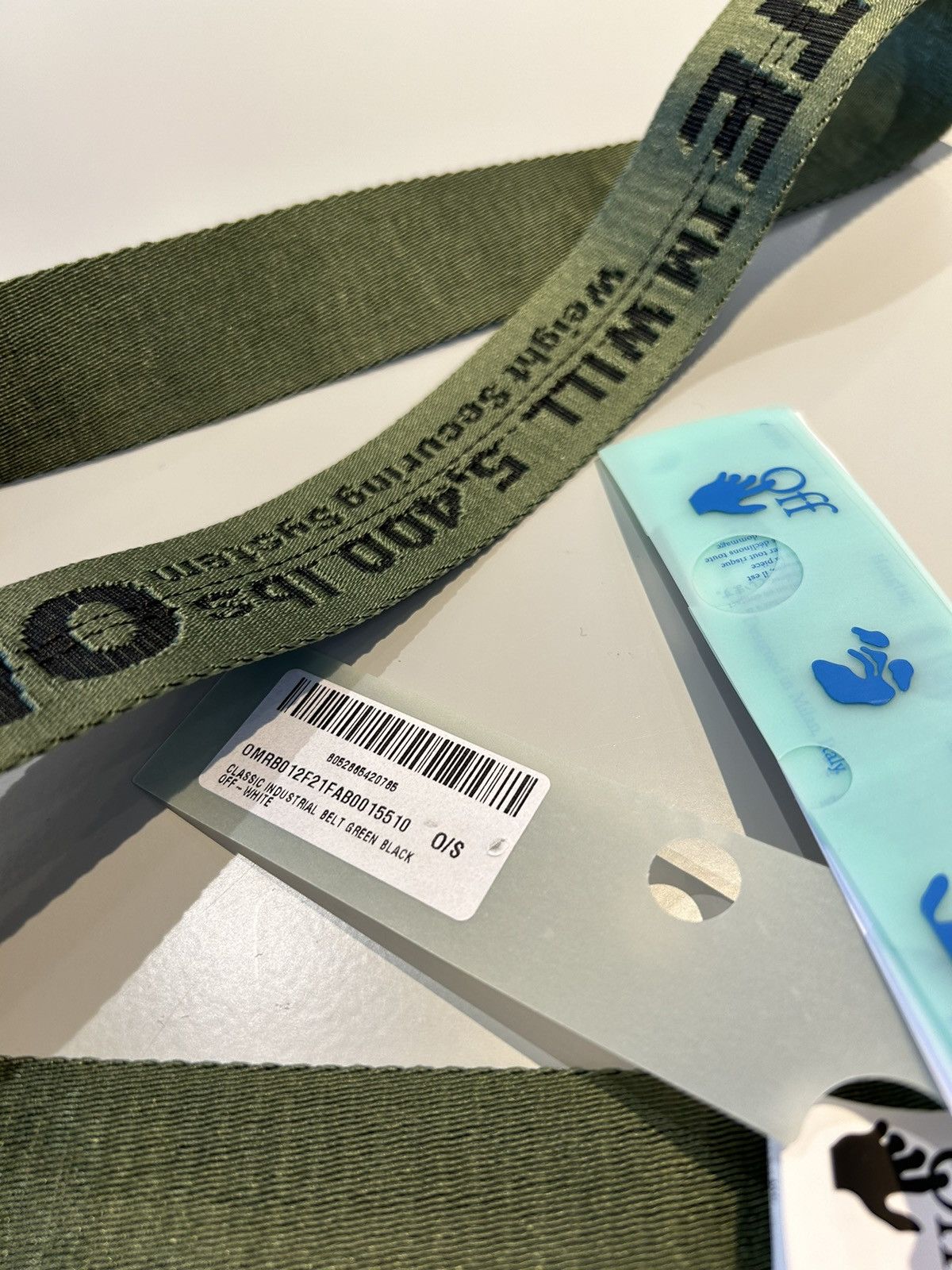 Off-White Off-White Classic Industrial Belt Size ONE SIZE - 7 Thumbnail