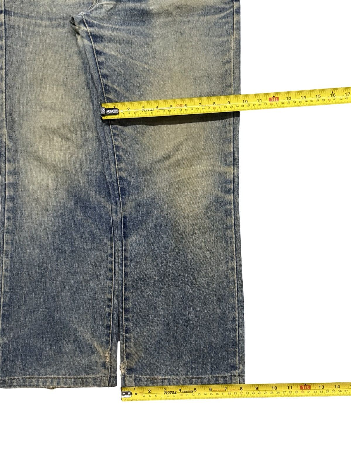 Japanese Brand Vintage 90s Halley Stone Japanese Denim Jeans |Fade Wash W30 Size US 30 / EU 46 - 16 Thumbnail