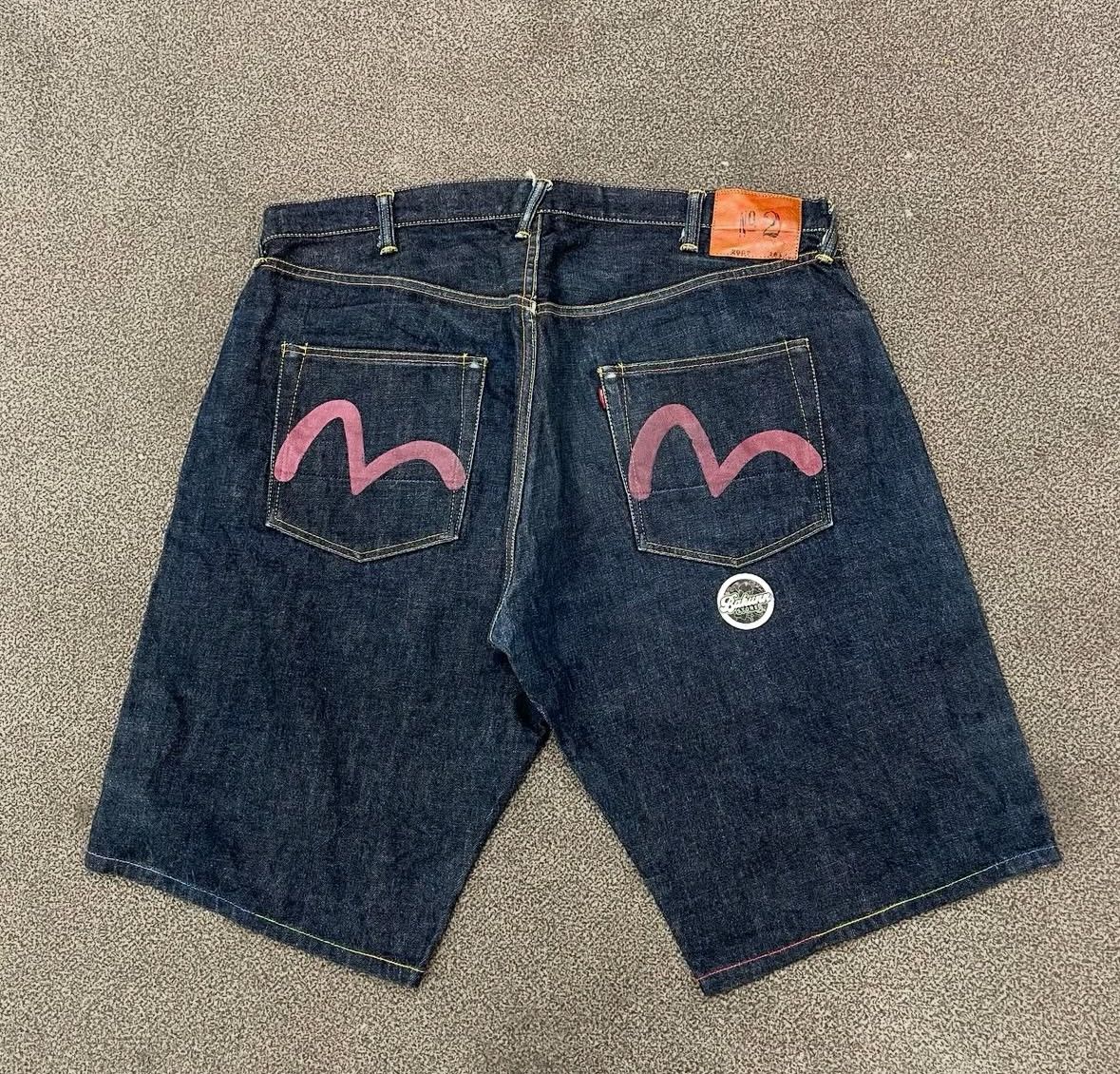 Evisu Evisu Yamane No.2 Lot 2002 Selvedge Denim Jorts Size US 42 / EU 58 - 1 Thumbnail