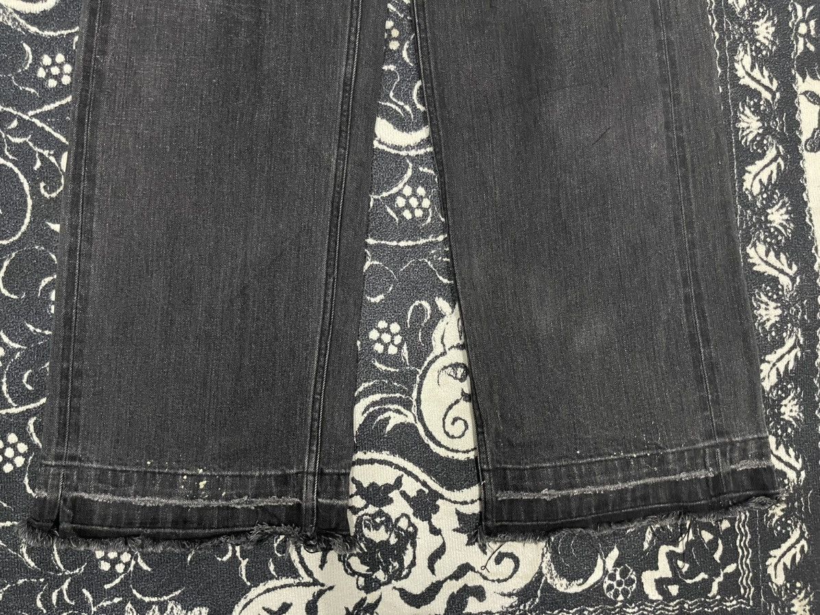 Japanese Brand 90s RARE THE BLACK TOKYO SALVEDGE JEANS DISTRESSED DESIGN Size 28" / US 6 / IT 42 - 5 Thumbnail