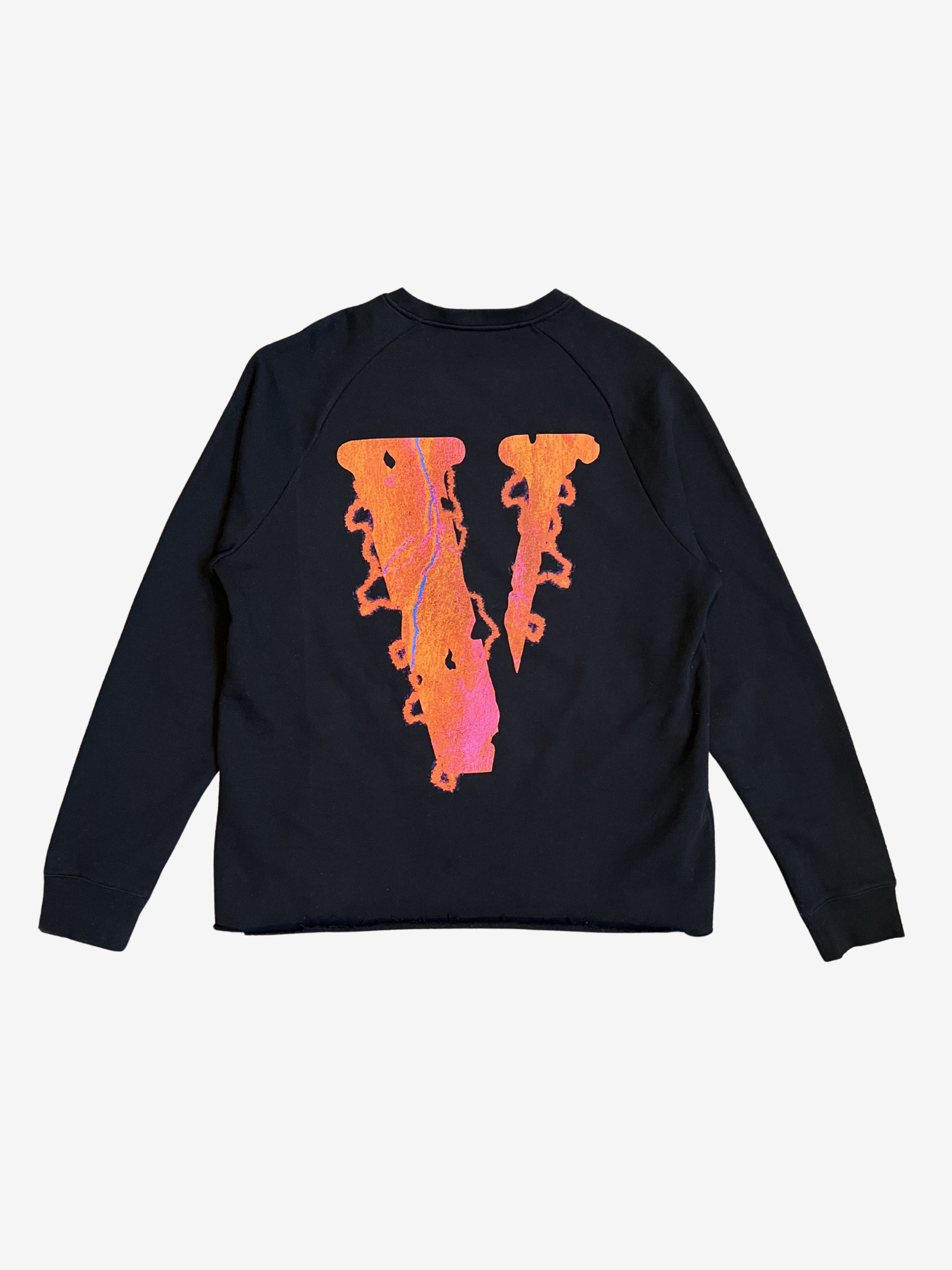 Vlone Vlone Black Shocker Skull Crewneck Size US L / EU 52-54 / 3 - 2 Thumbnail