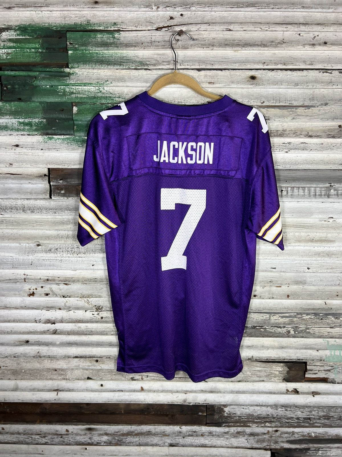 NFL Youth Tarvaris Jackson Minnesota Vikings Jersey Size XL / US 12-14 / IT 48-50 - 1 Thumbnail