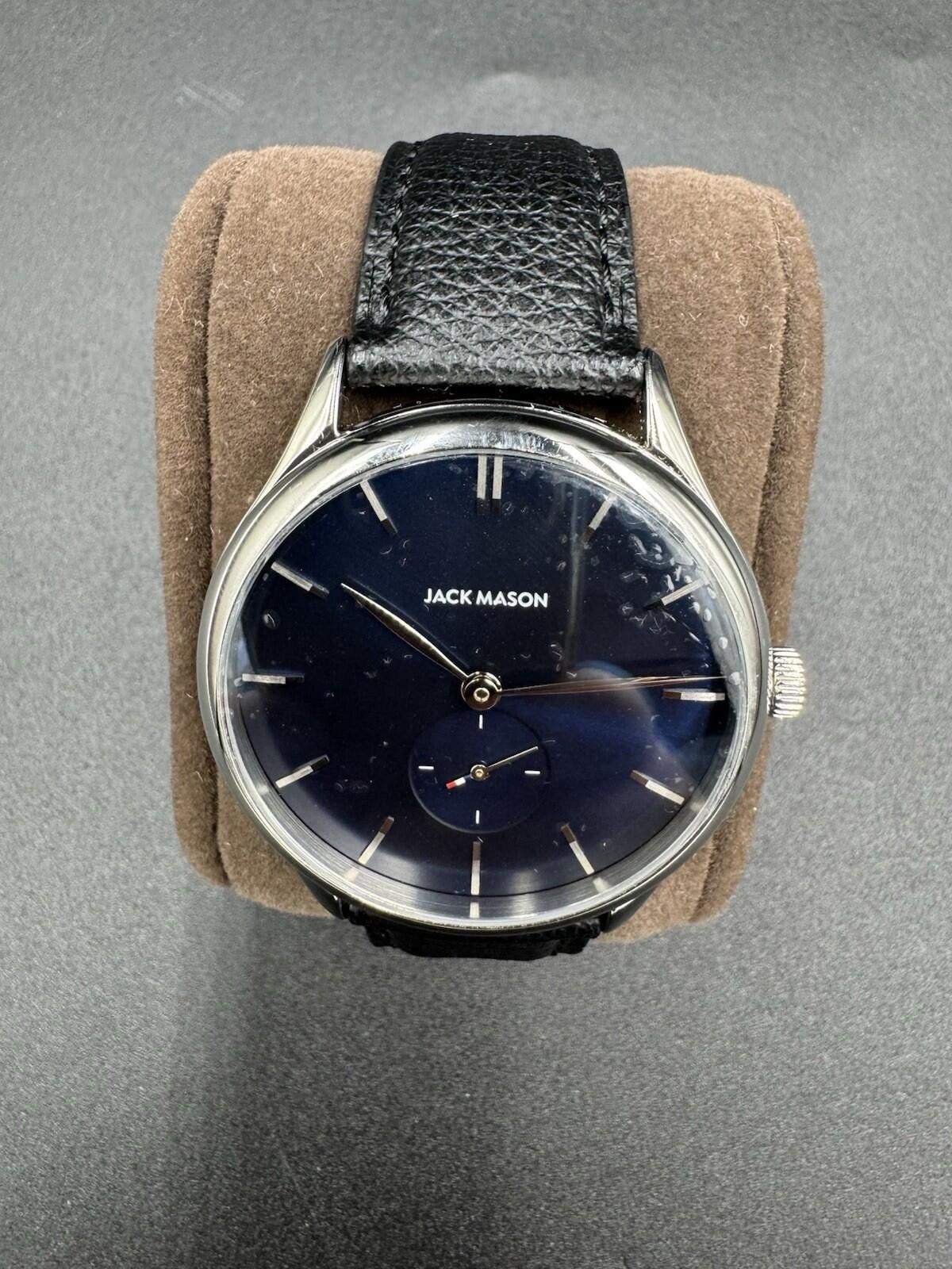 Other Jack Mason Ellum Watch Naby Blue Black Leather JM-H201-007 B Size ONE SIZE - 5 Thumbnail