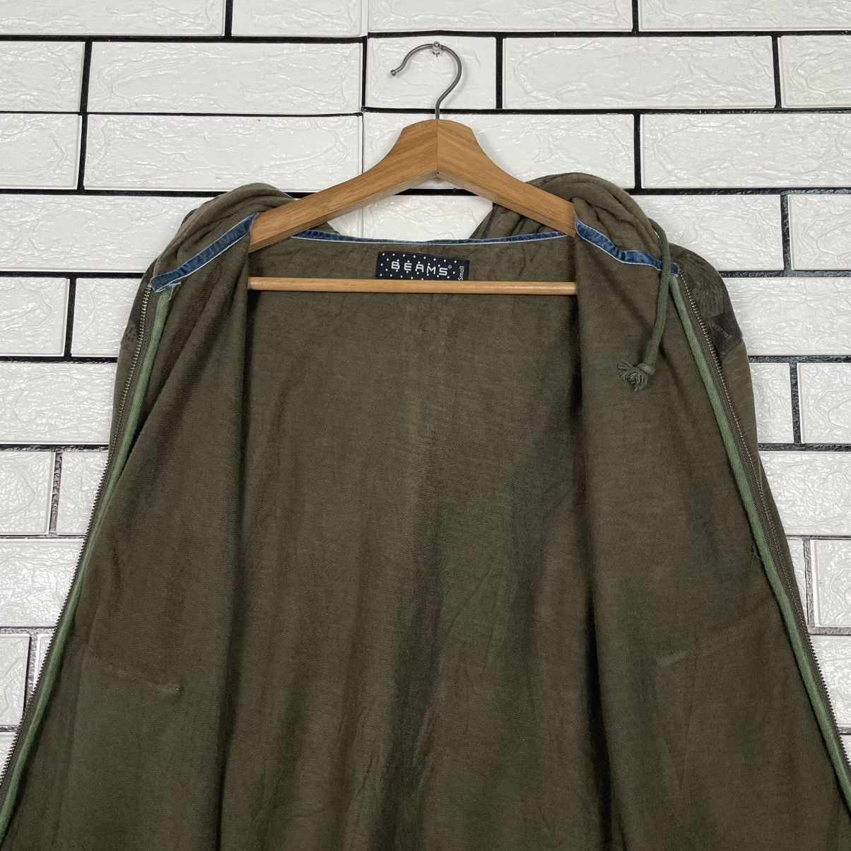 Beams Japan Nice Design Beams Zipper Hoodie Size US S / EU 44-46 / 1 - 13 Thumbnail