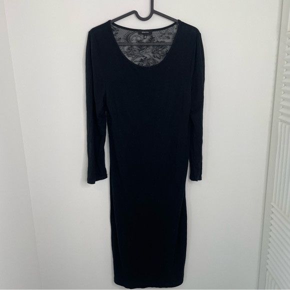 Aritzia Aritzia Babaton Lace Back Longsleeve Dress Size M / US 6-8 / IT 42-44 - 1 Thumbnail